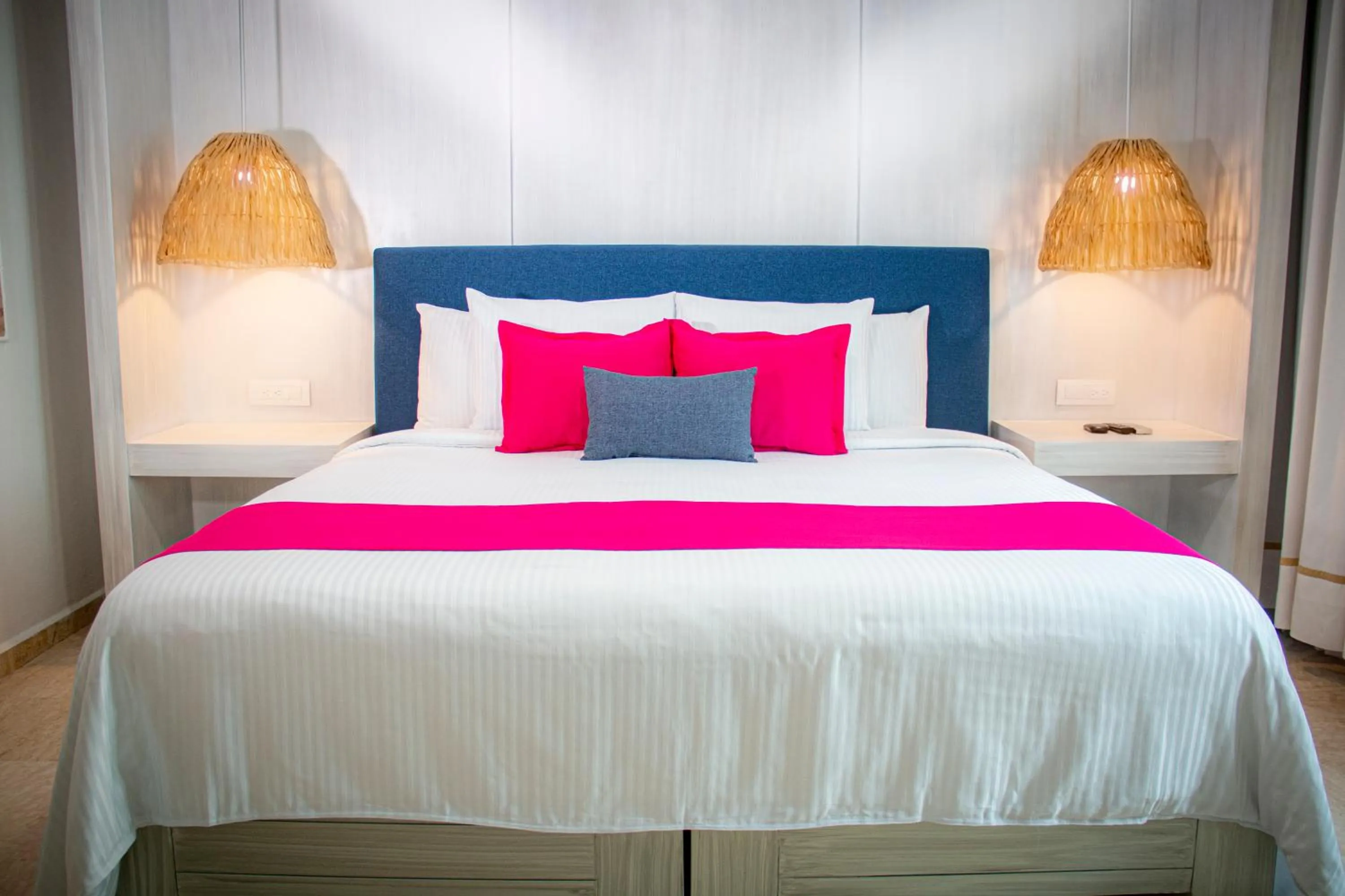 Bed in Hotel The Palm