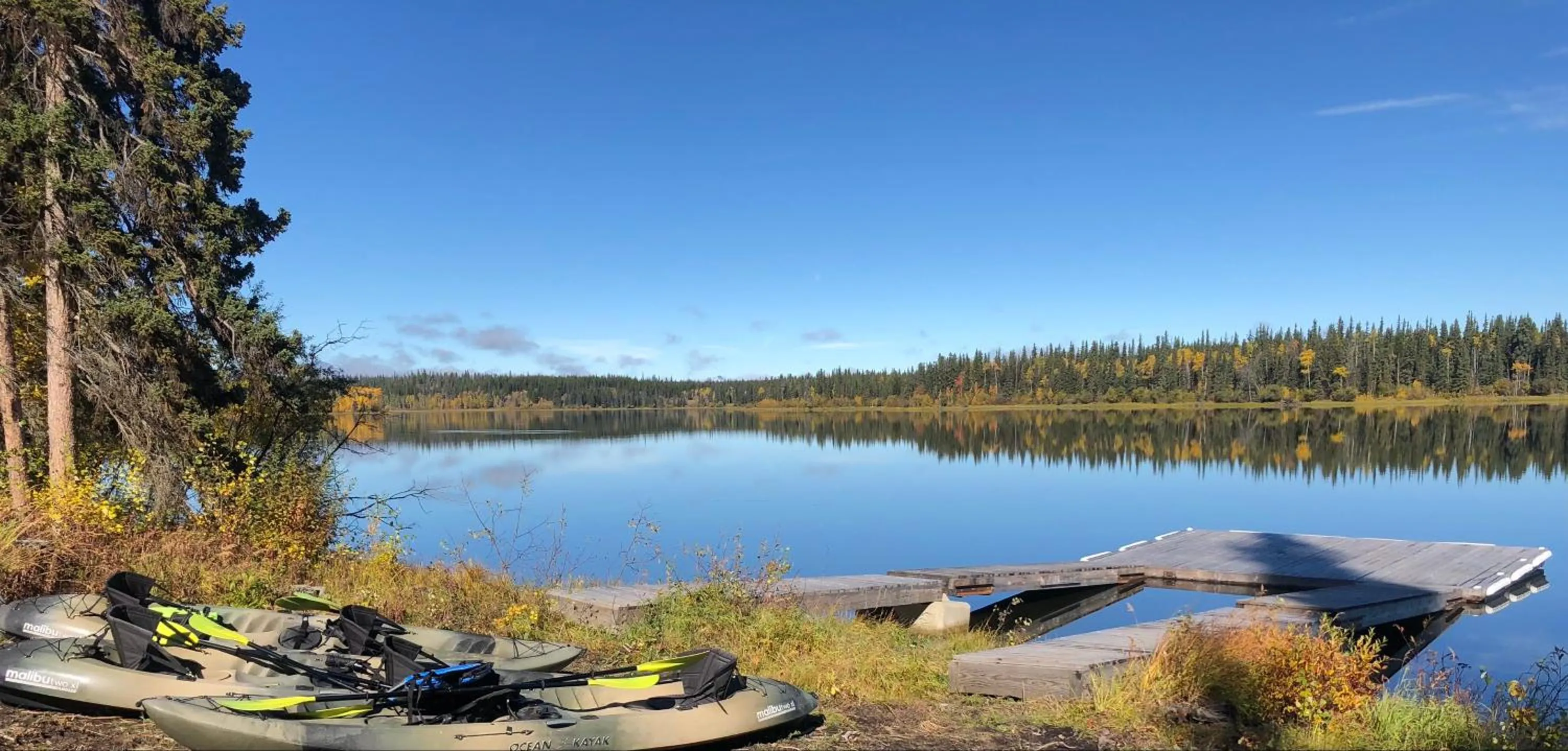 Canoeing in Red Cariboo Apartments