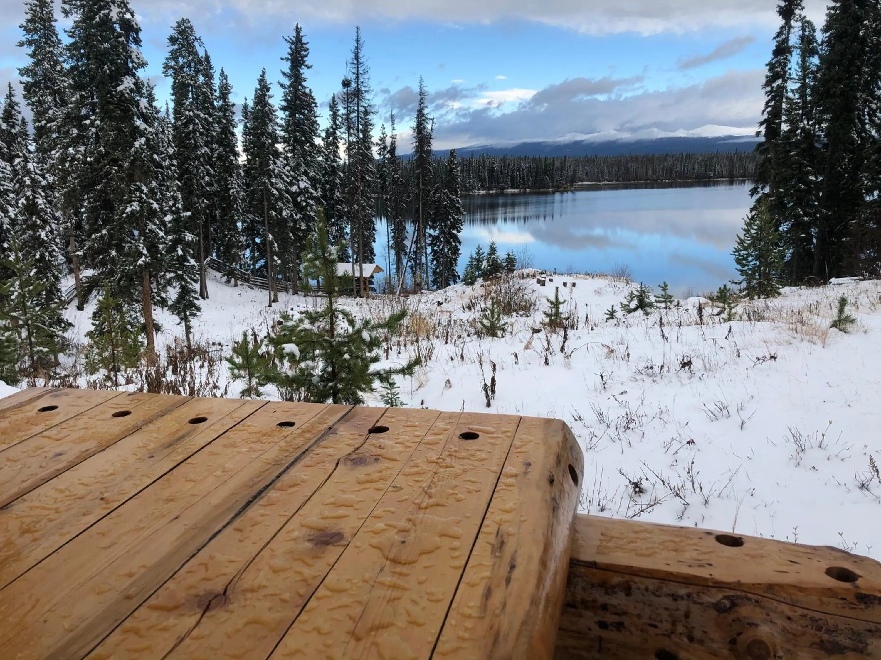 Winter in Red Cariboo Apartments
