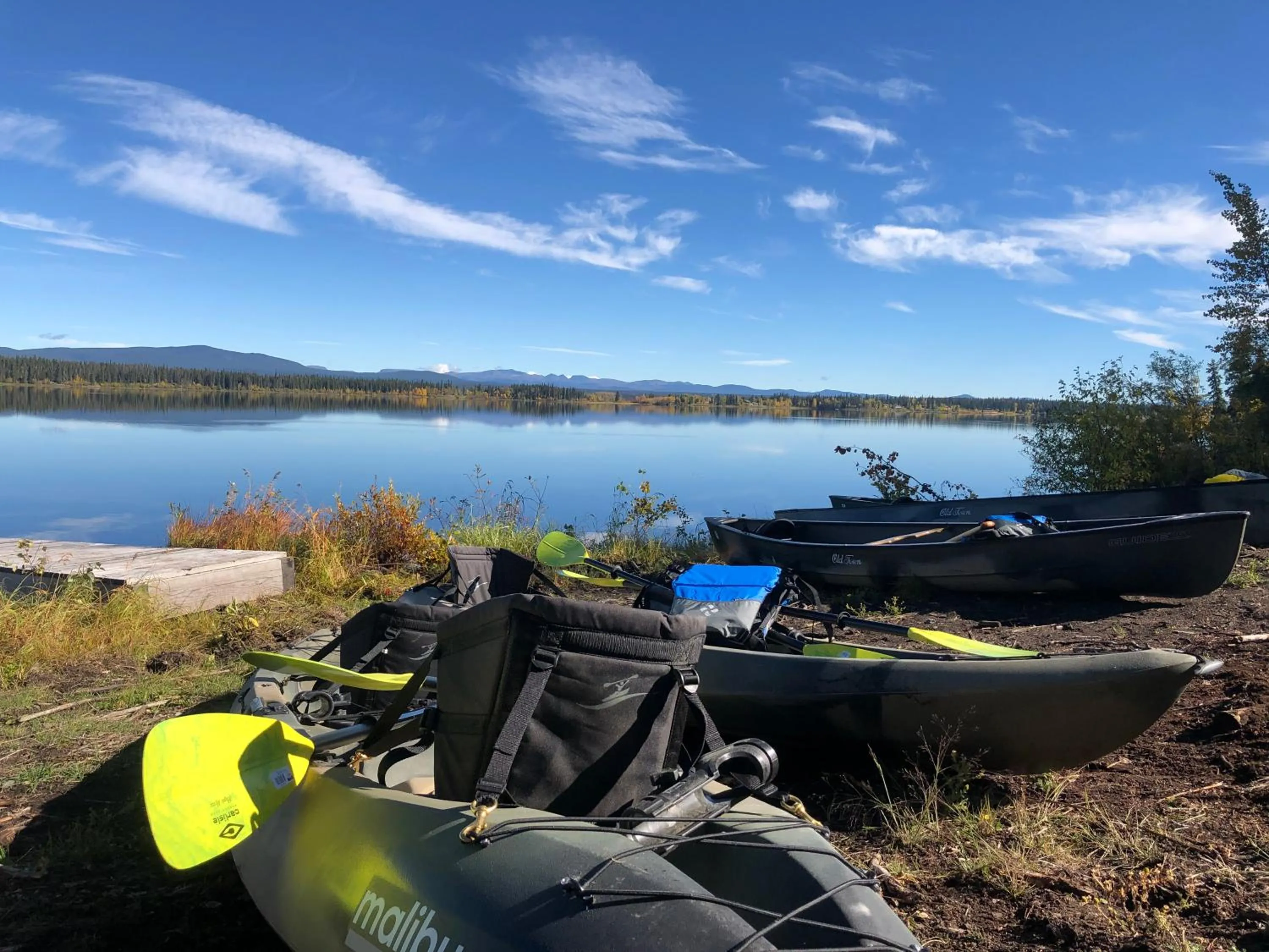 Canoeing in Red Cariboo Apartments