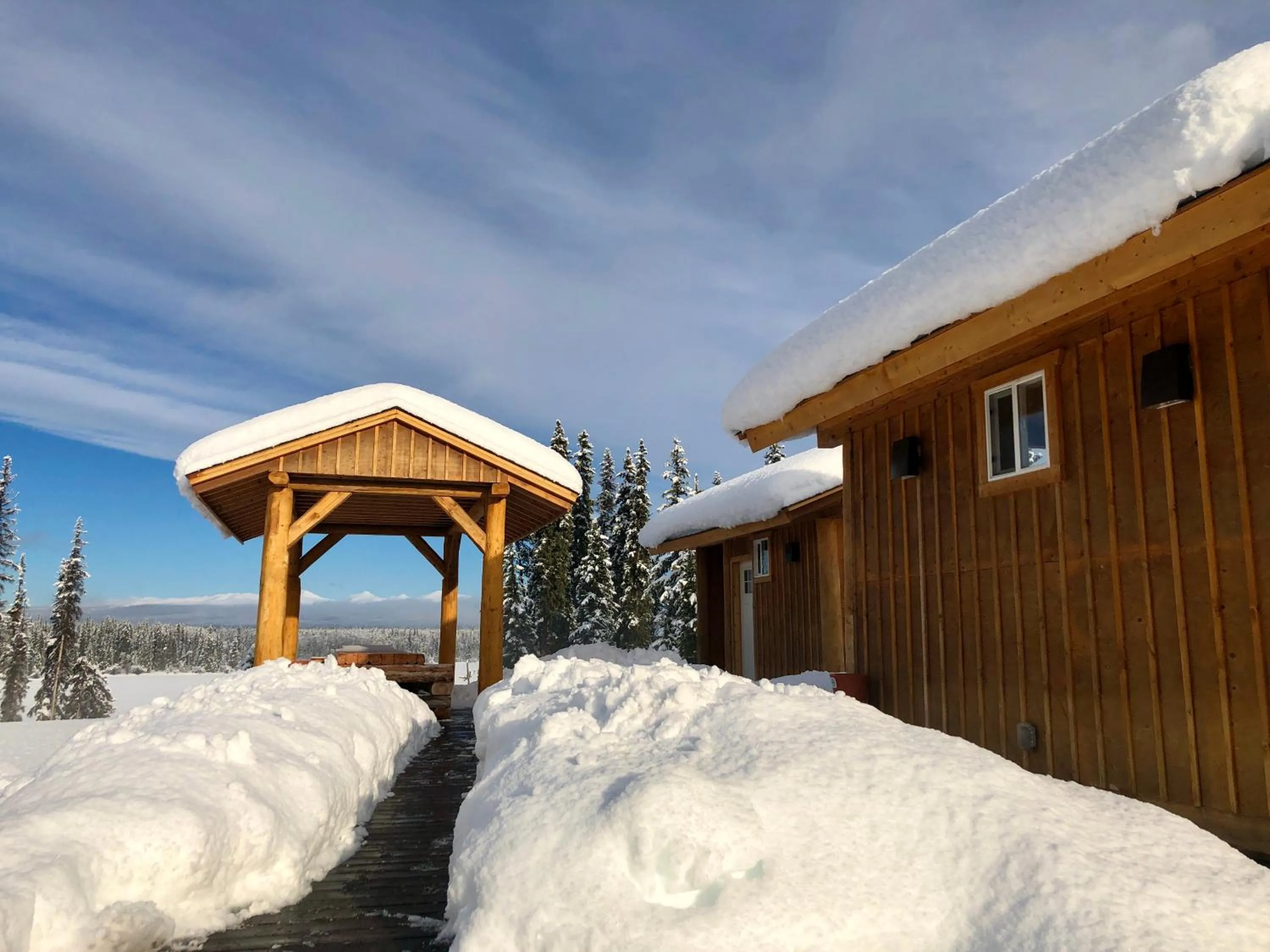 Property building in Red Cariboo Apartments
