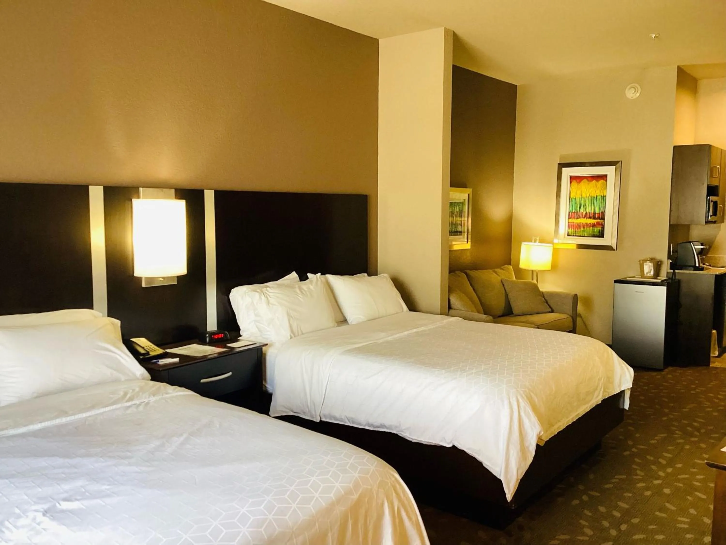 Photo of the whole room, Bed in Holiday Inn Express Hotel and Suites Saint Robert by IHG