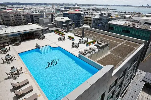 Patio, Pool View in Heritage Auckland, A Heritage Hotel