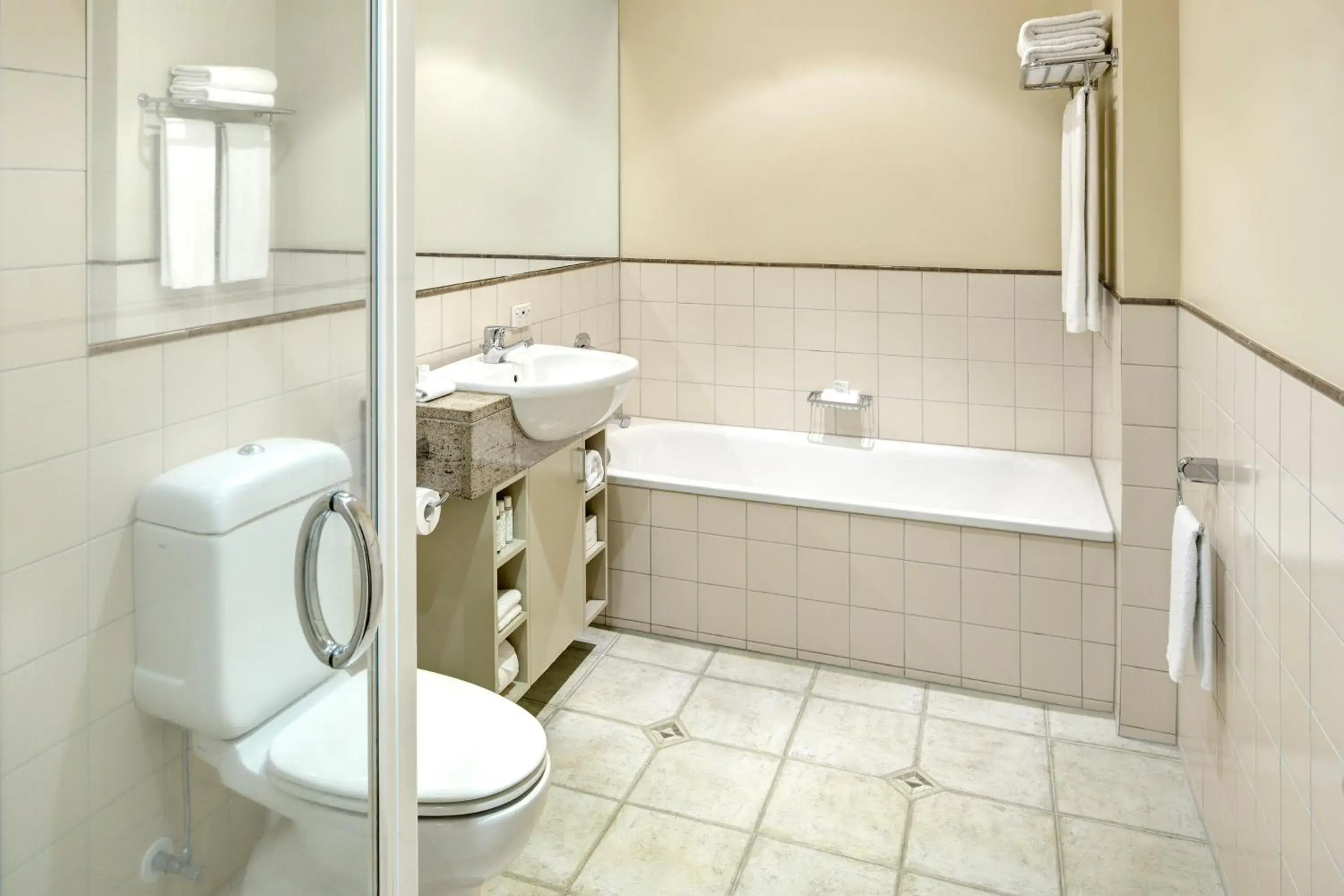 Bathroom in Heritage Auckland, A Heritage Hotel