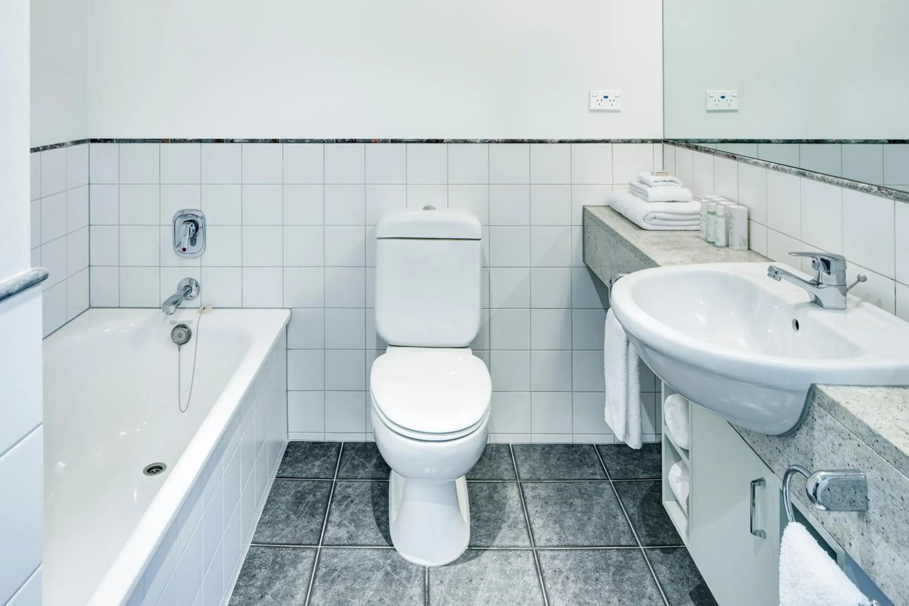 Bathroom in Heritage Auckland, A Heritage Hotel