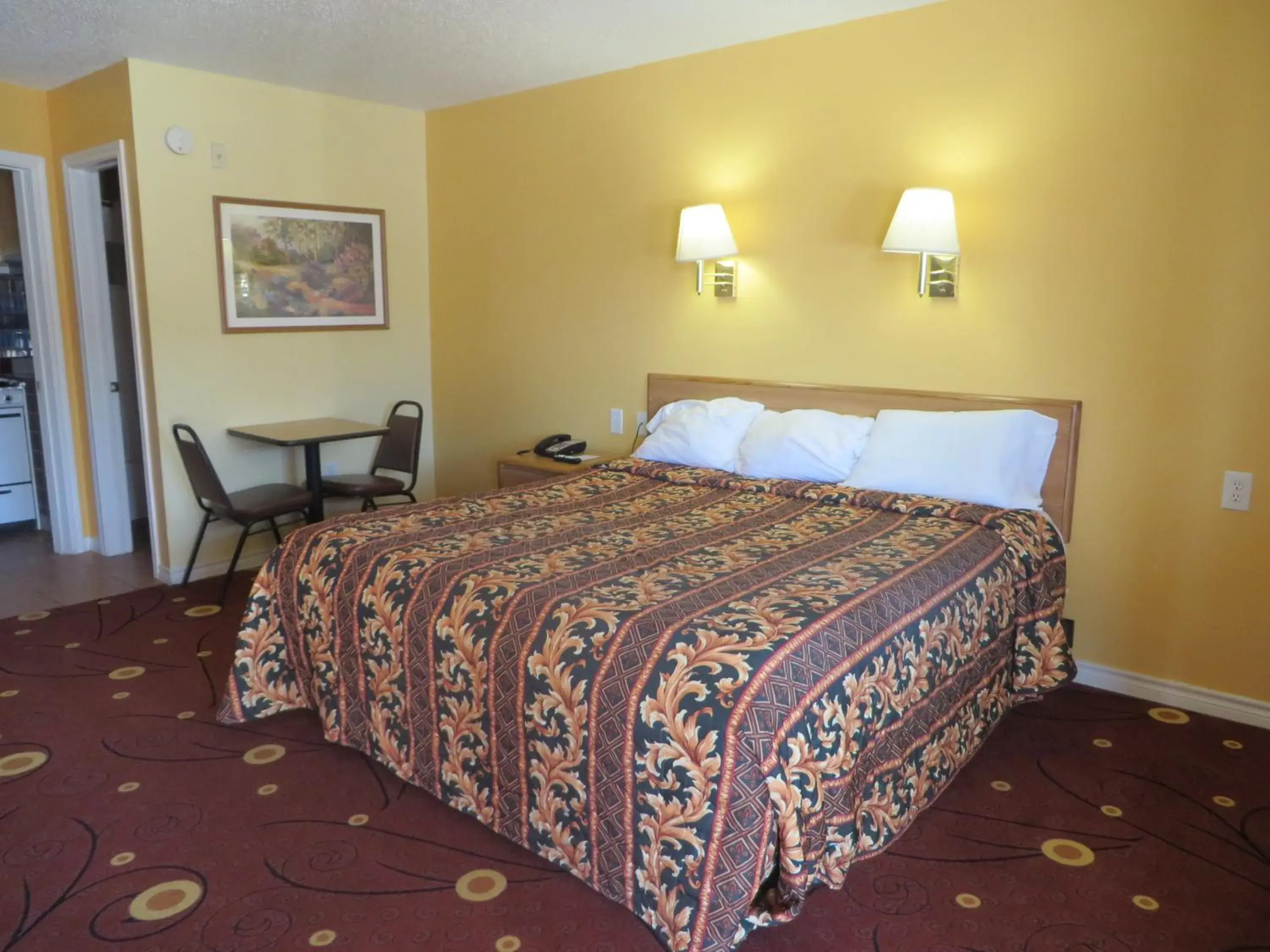 Bed in Americas Best Value Inn Weatherford Bed in Americas Best Value Inn Weatherford