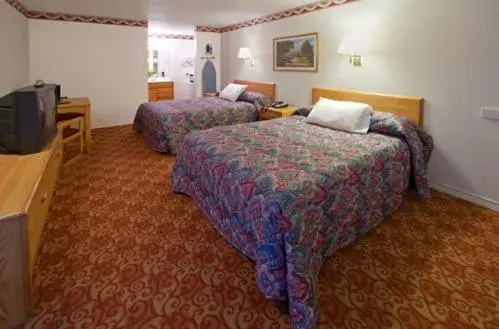 Bed in Americas Best Value Inn Weatherford Bed in Americas Best Value Inn Weatherford