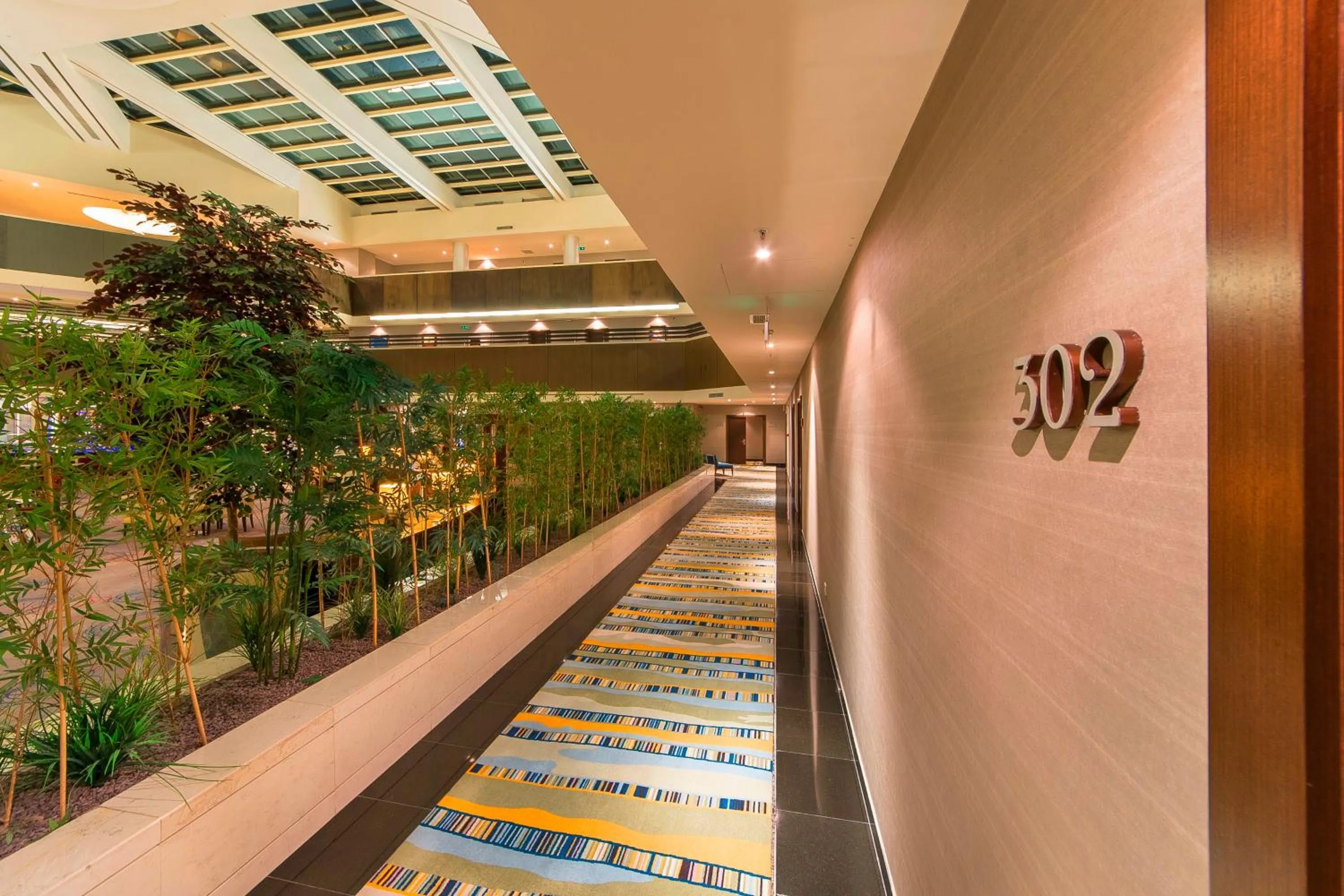 Decorative detail in Hotel Grand Swiss