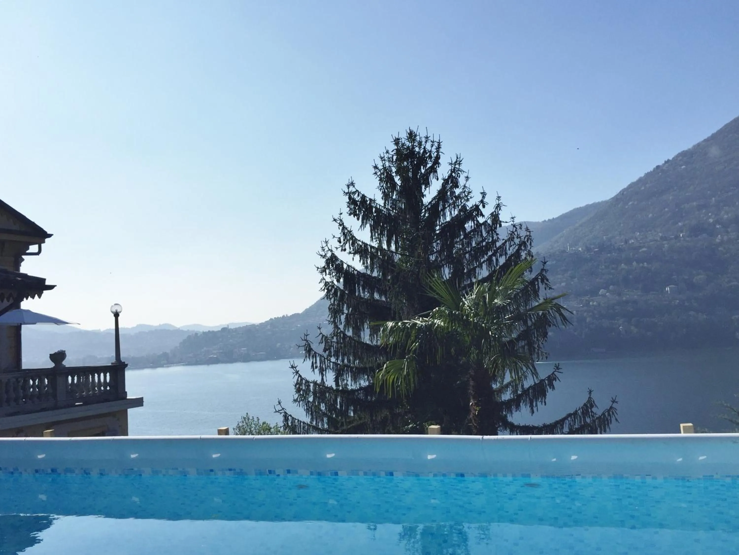 Garden view in B&B Villa Costanza