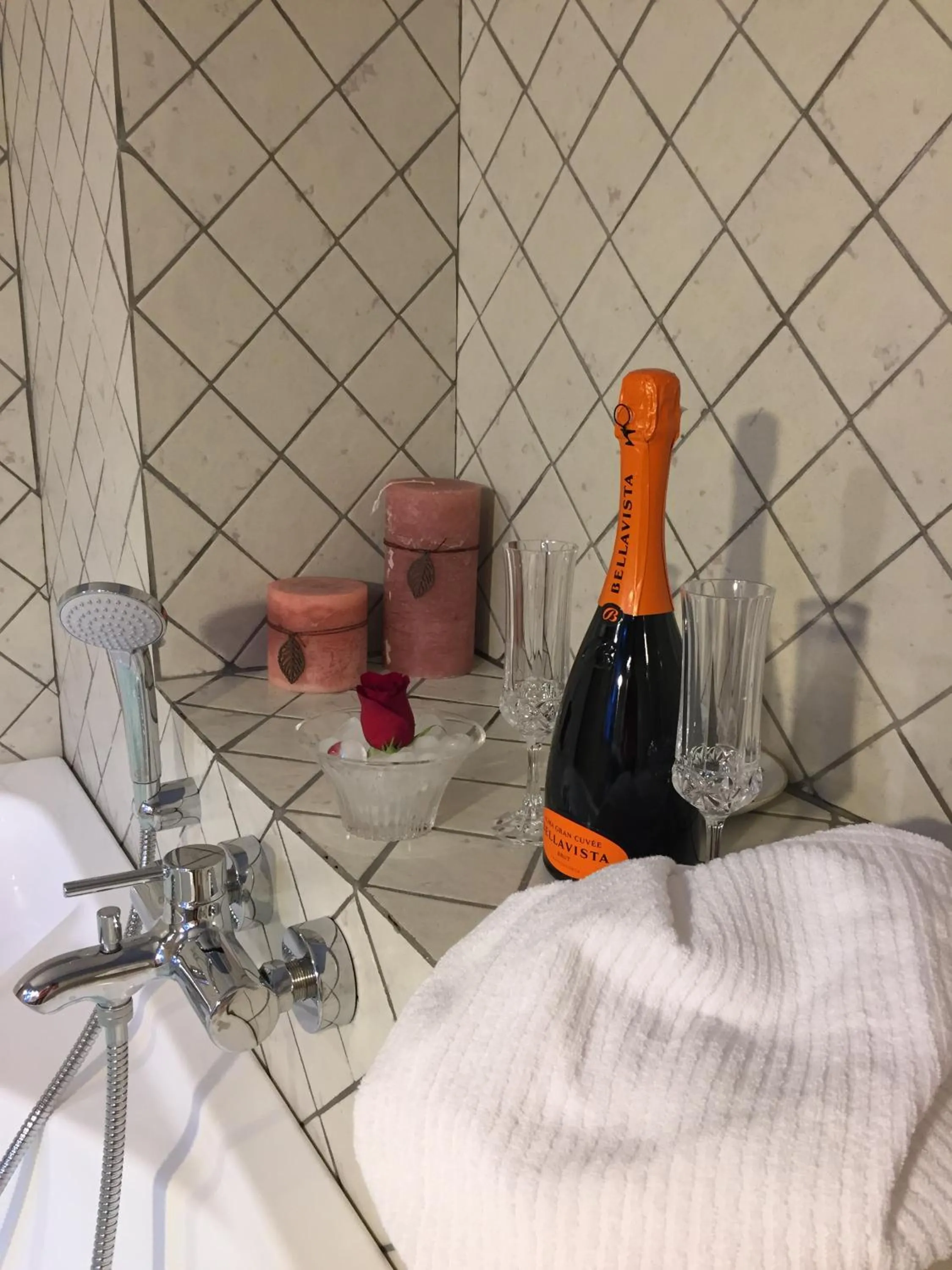 Hot Tub in B&B Villa Costanza