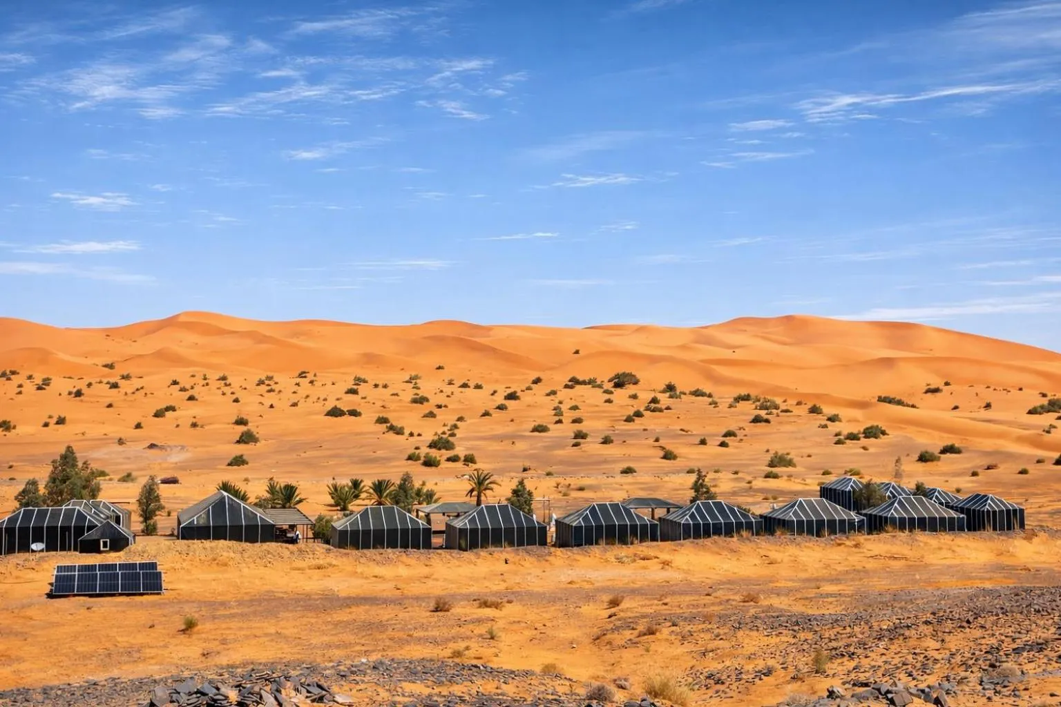 Property building in Tassili Luxury Desert Camp
