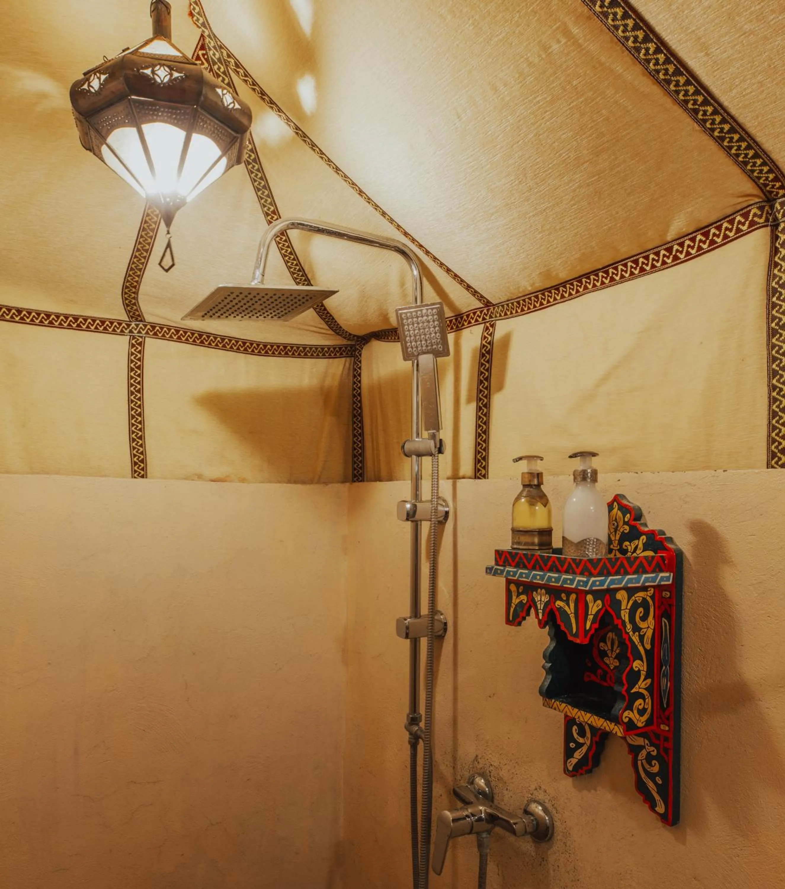 Shower in Tassili Luxury Desert Camp