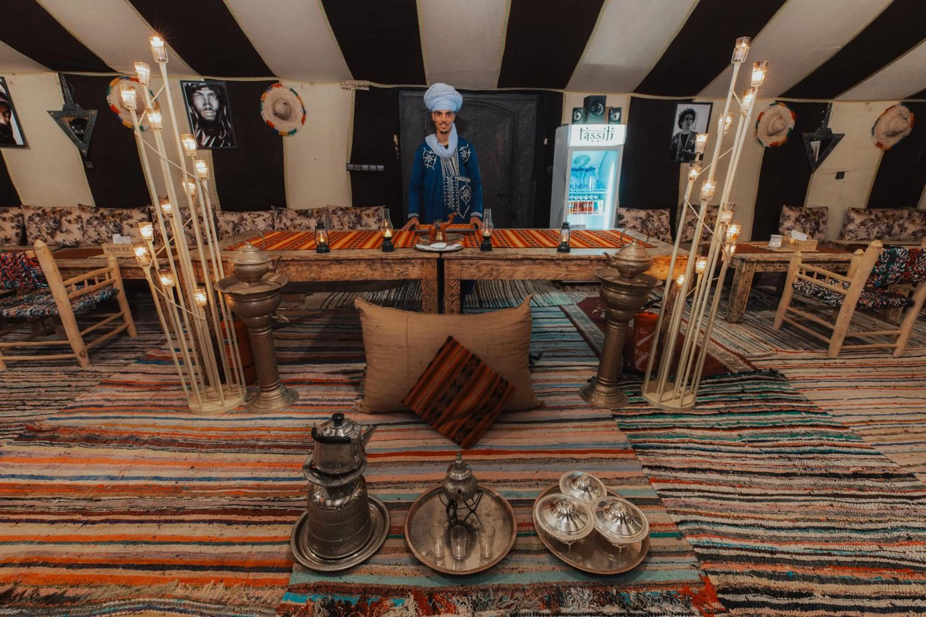 Restaurant/places to eat in Tassili Luxury Desert Camp