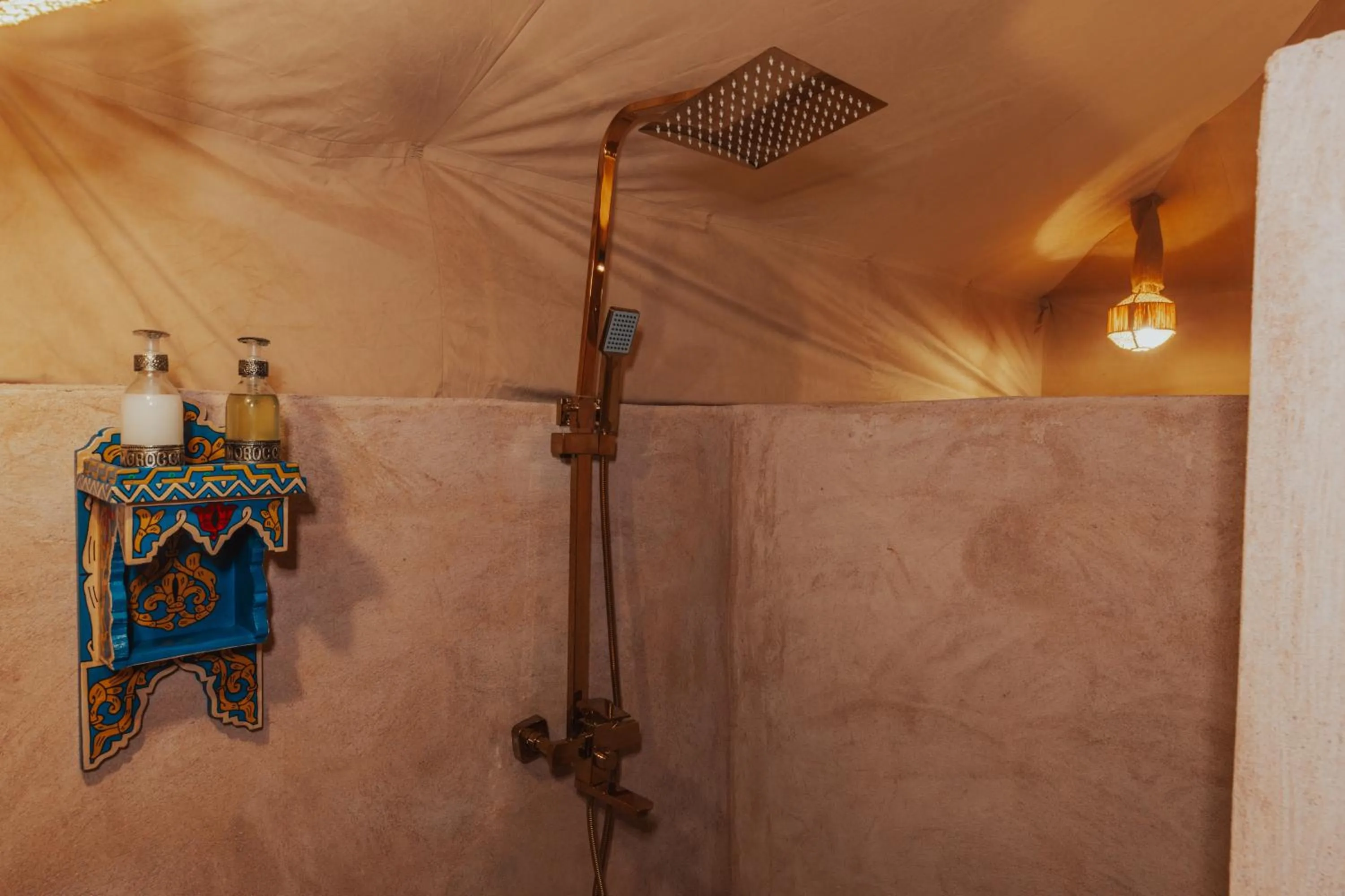 Shower in Tassili Luxury Desert Camp