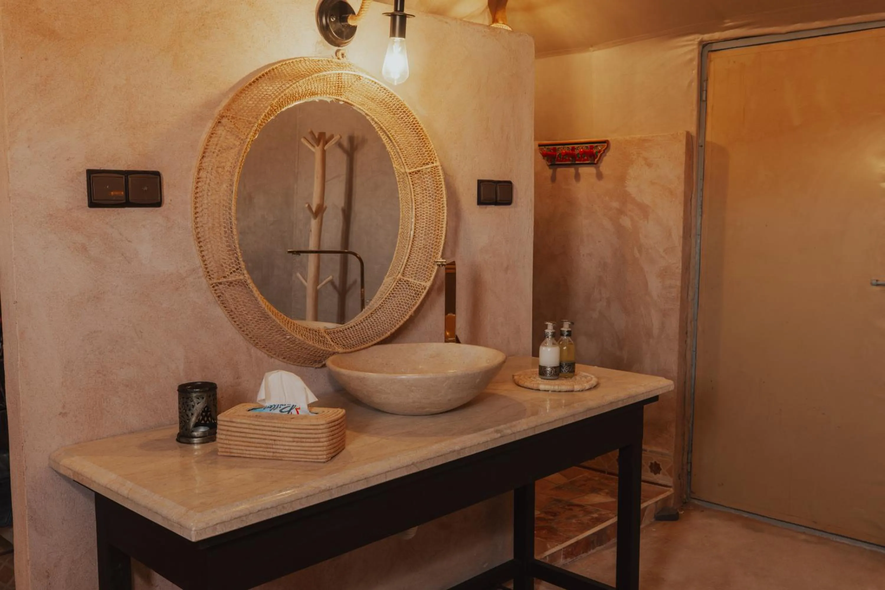 Bathroom in Tassili Luxury Desert Camp