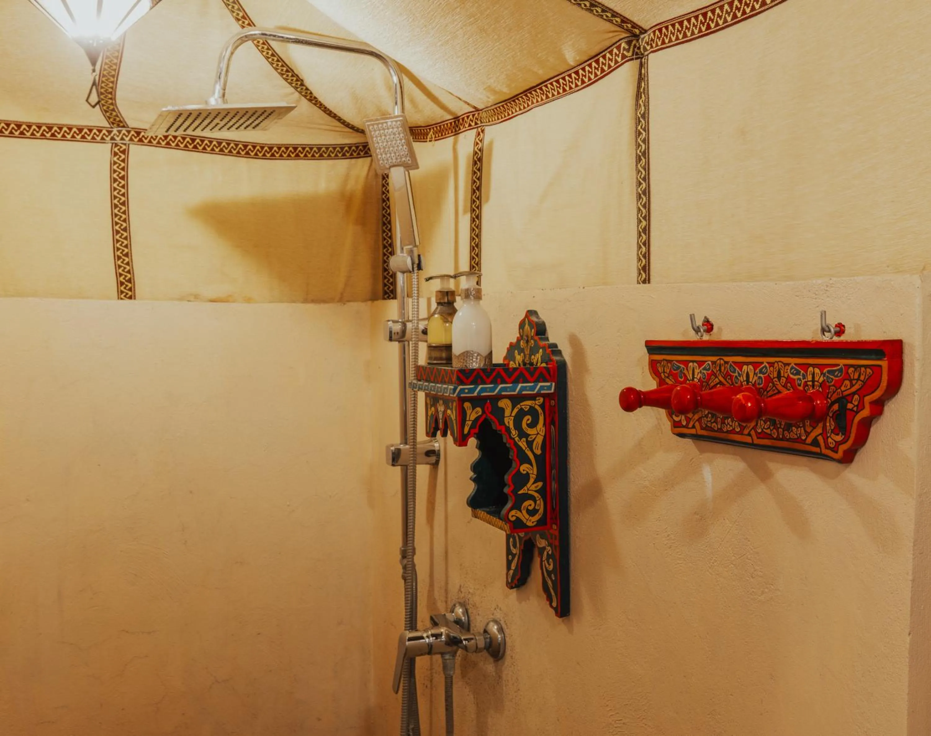 Shower in Tassili Luxury Desert Camp