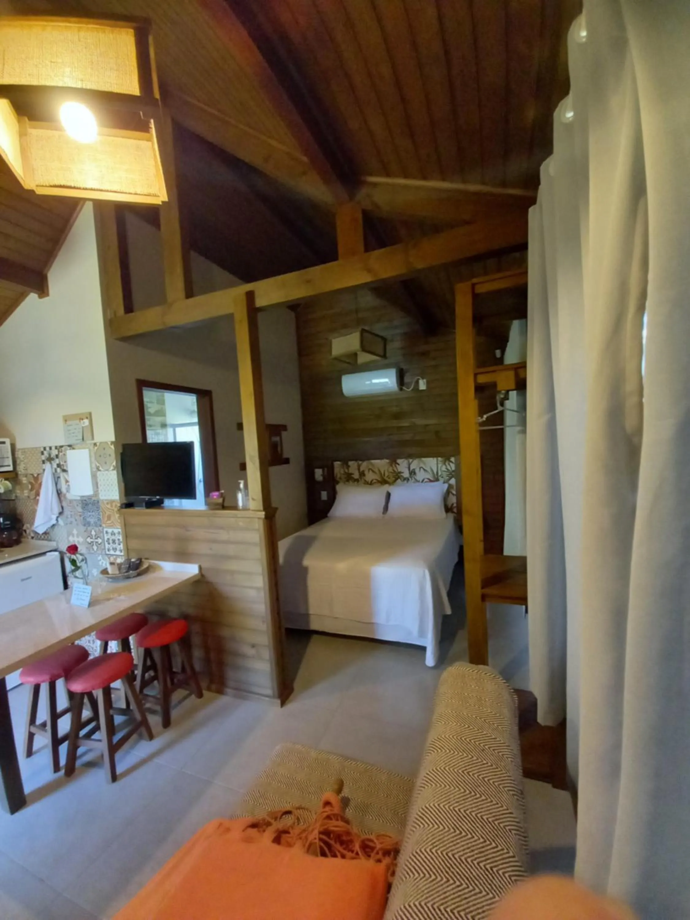 Bed in Villa Suhr Cabanas