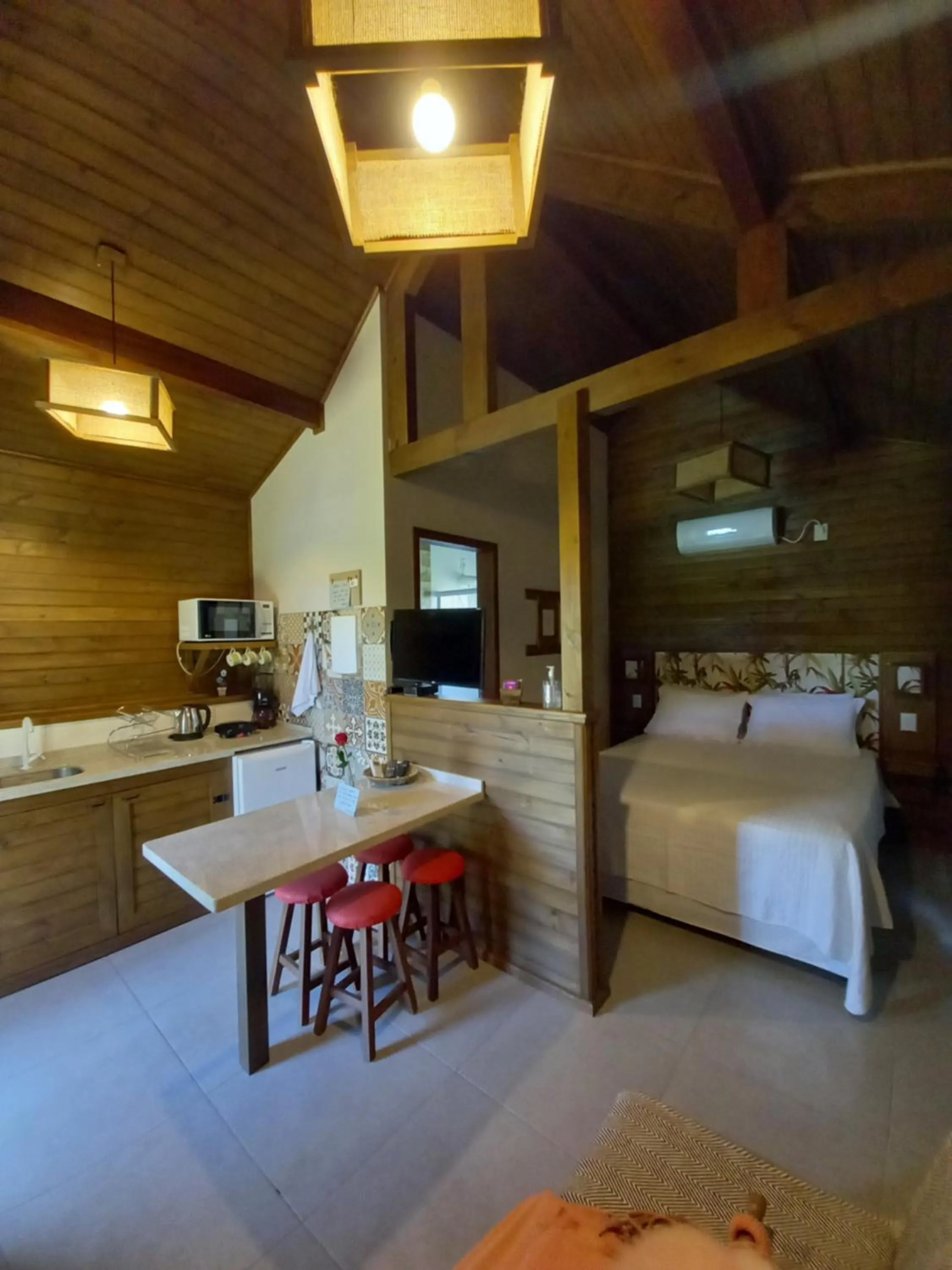Bed in Villa Suhr Cabanas