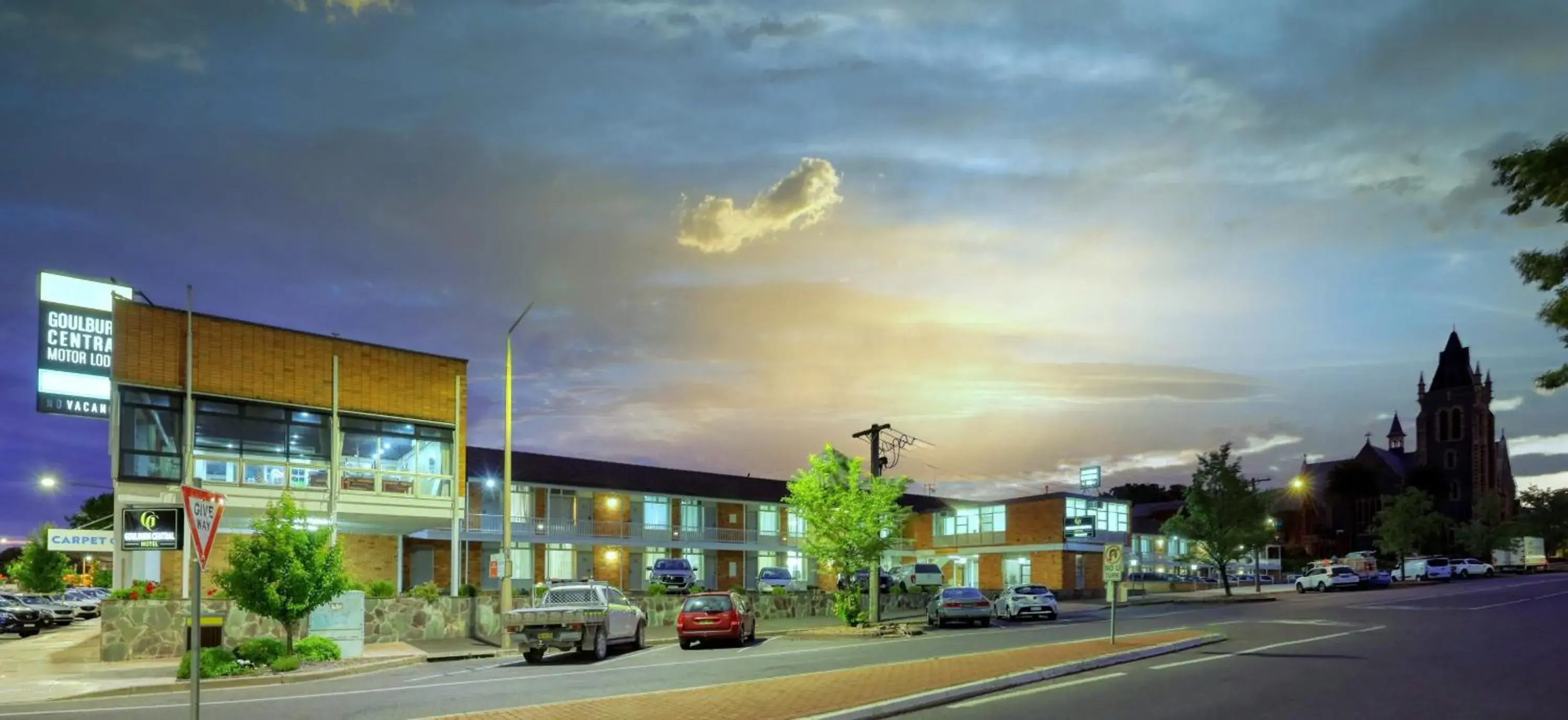 Property building in Goulburn Central Motel Property building in Goulburn Central Motel