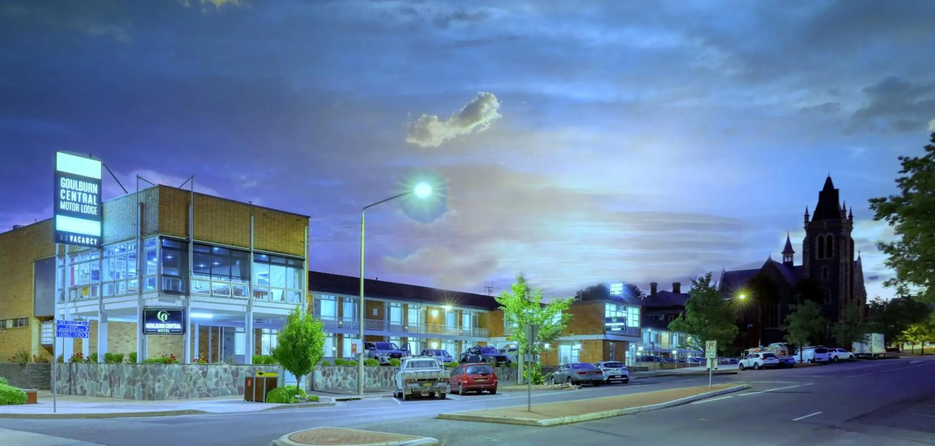 Property building in Goulburn Central Motel Property building in Goulburn Central Motel