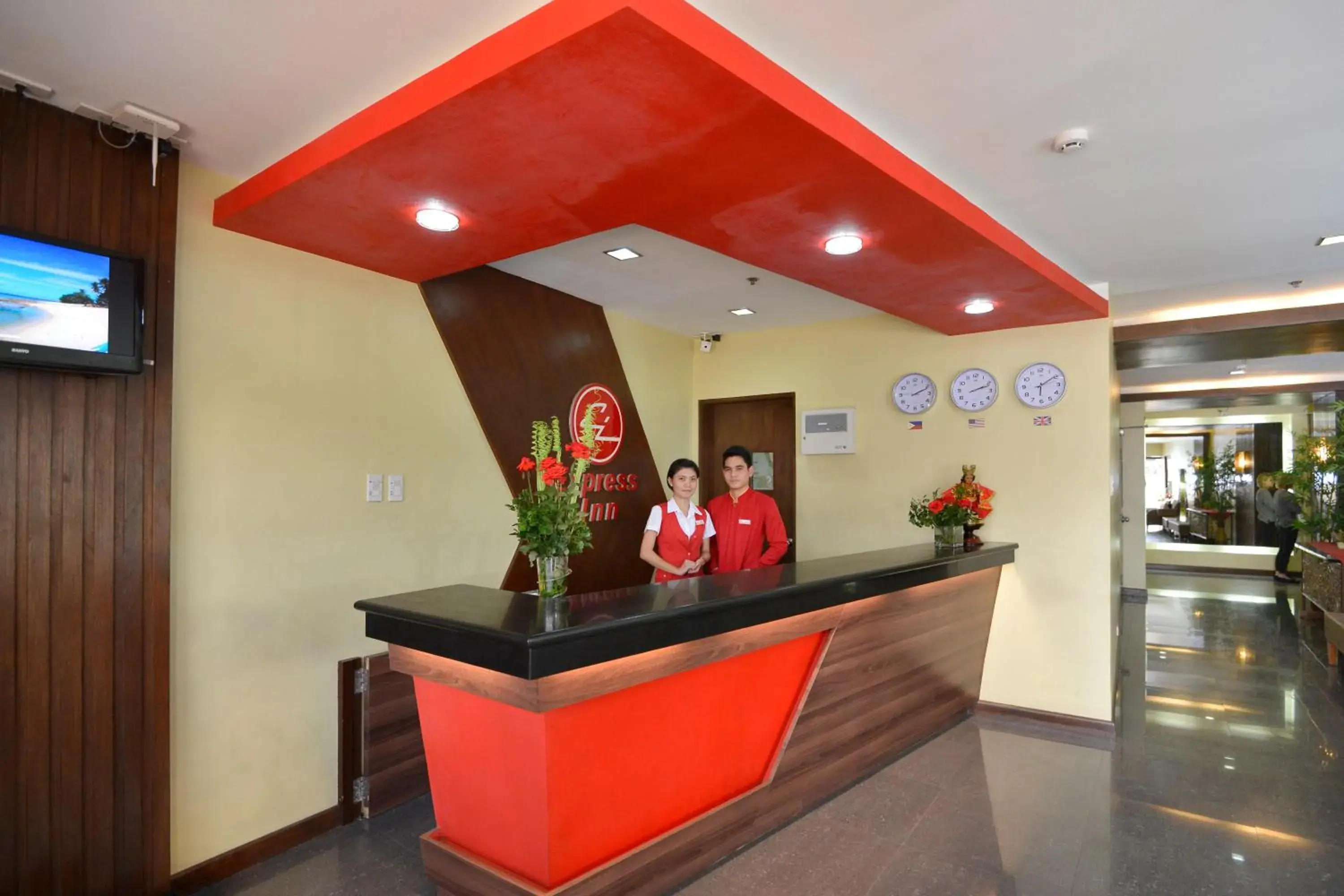 Lobby or reception in Express Inn Cebu Mabolo Lobby or reception in Express Inn Cebu Mabolo
