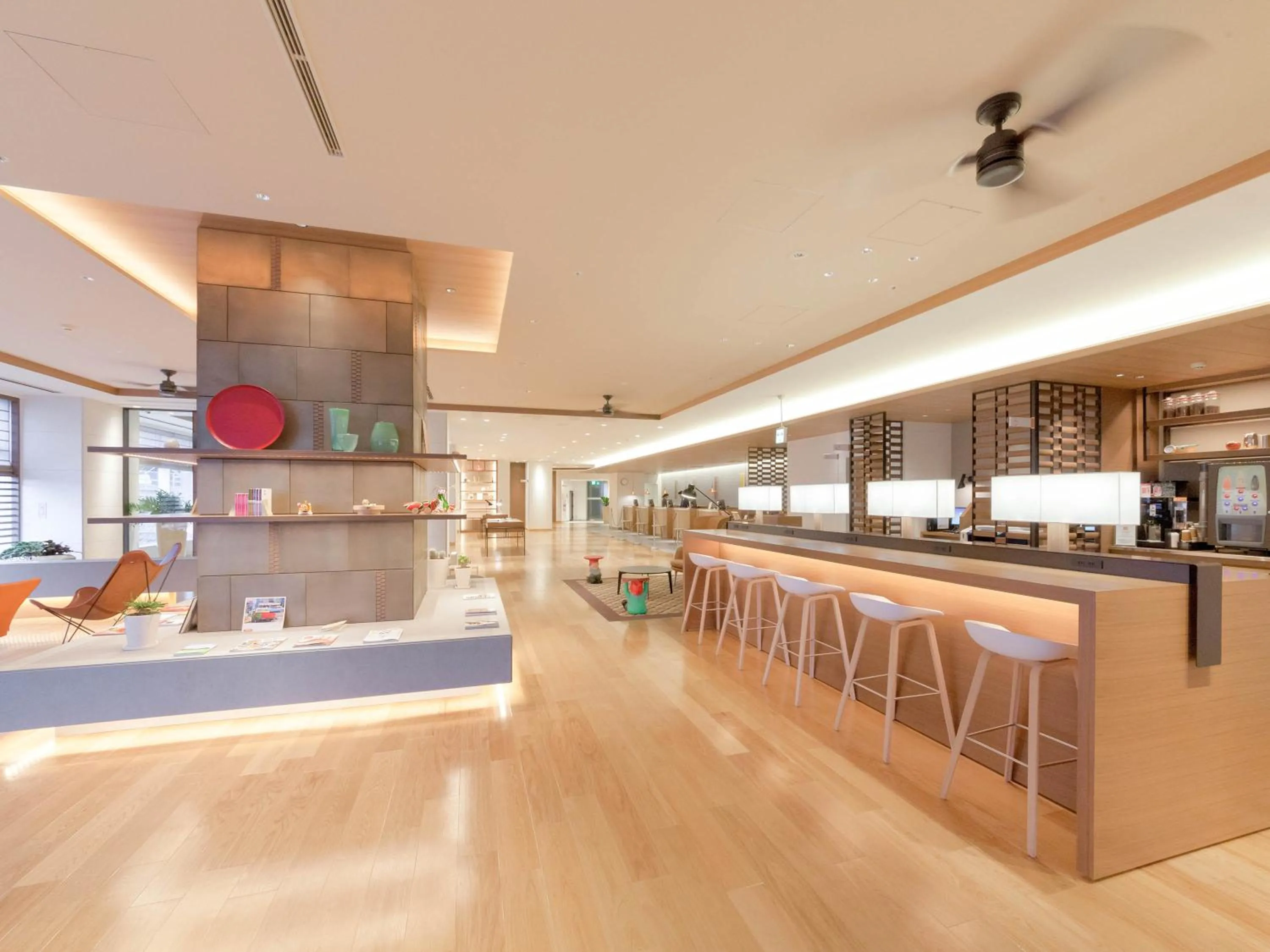 Lobby or reception in Nishitetsu Hotel Croom Hakata