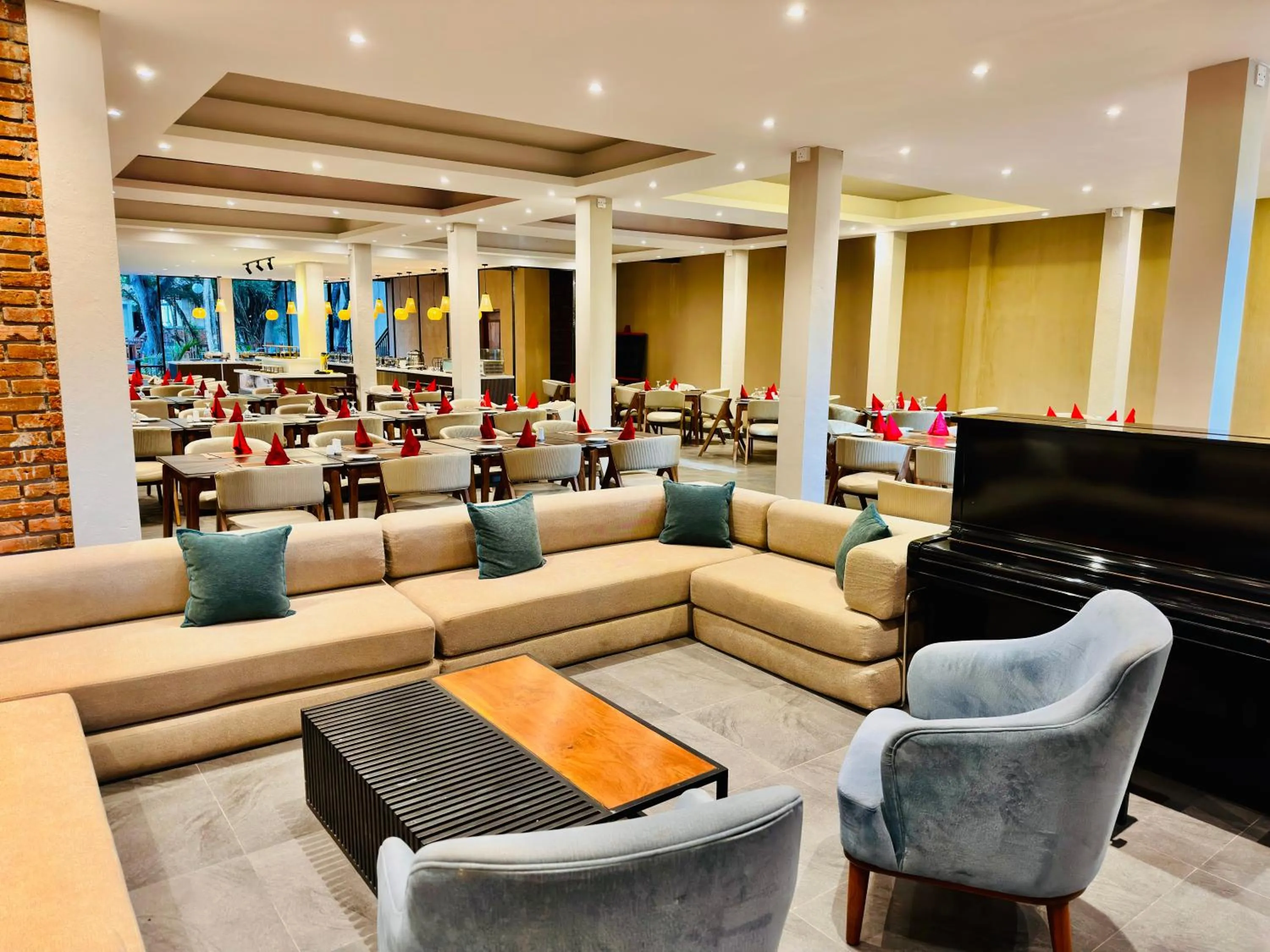Lobby or reception in Hotel Alakamanda