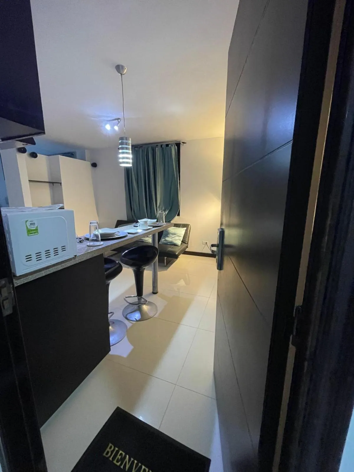 Kitchen or kitchenette in Hotel Plaza Norte Cali