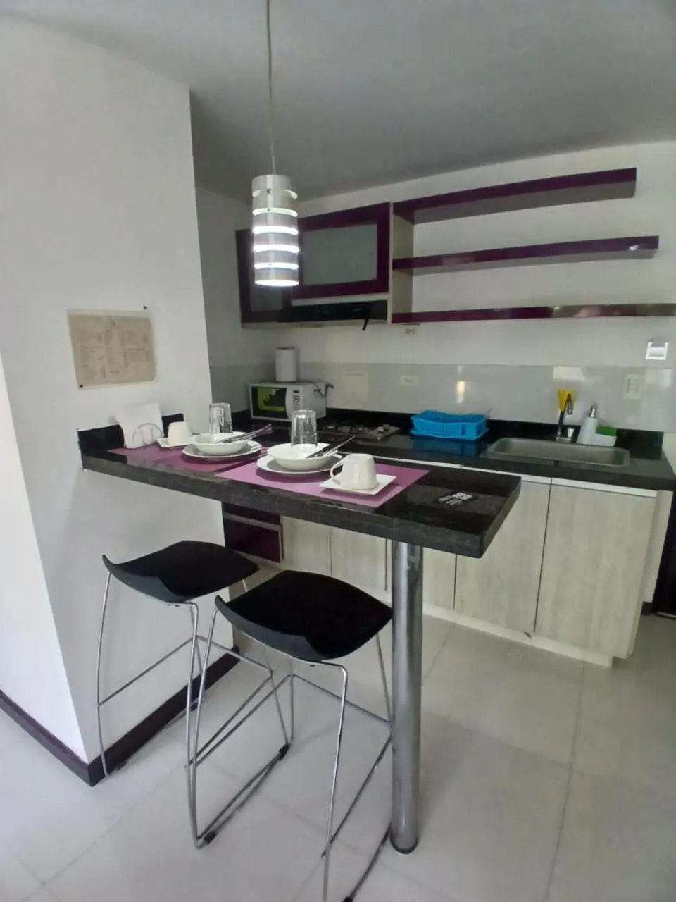 kitchen in Hotel Plaza Norte Cali