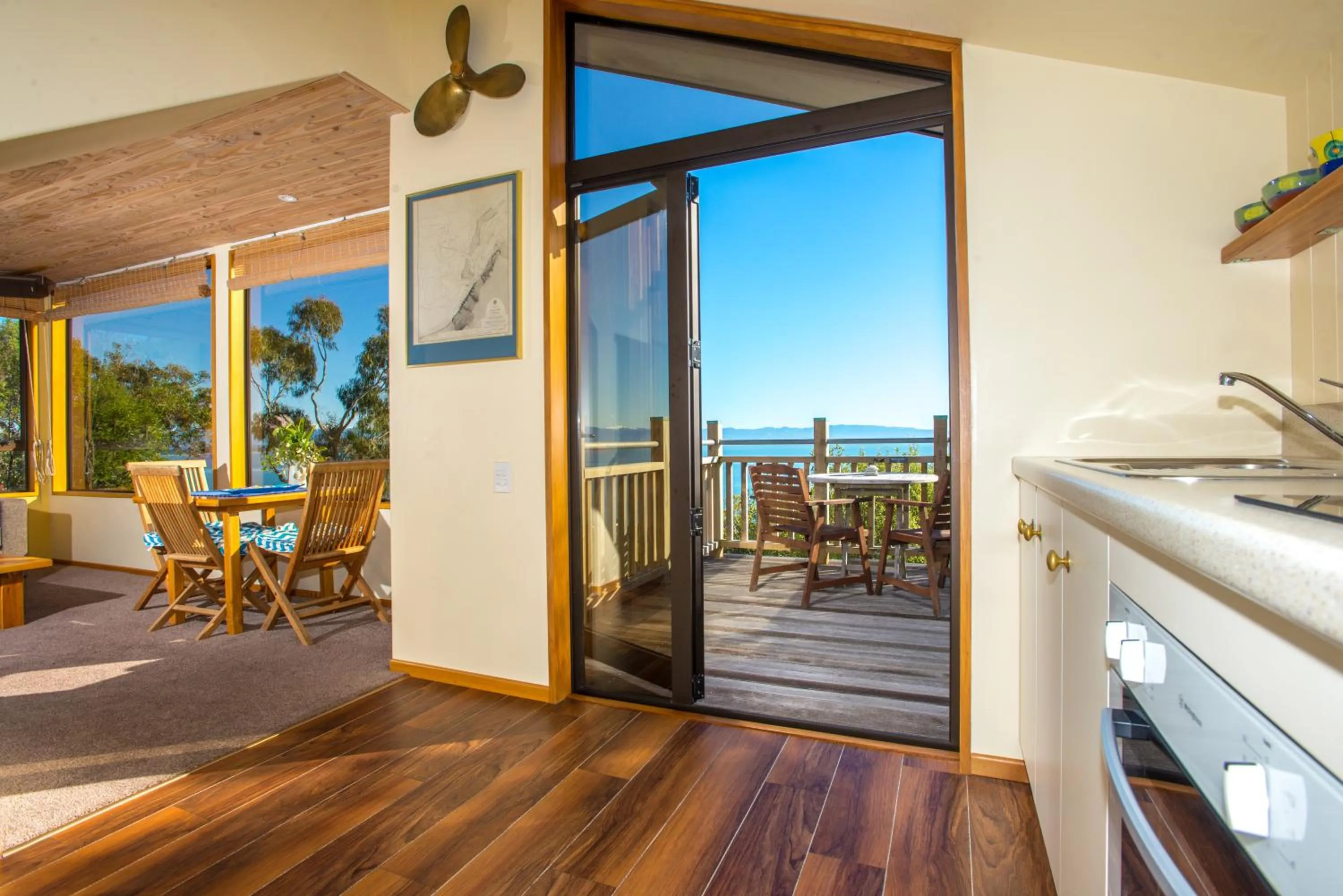 Patio in The Wheelhouse Inn