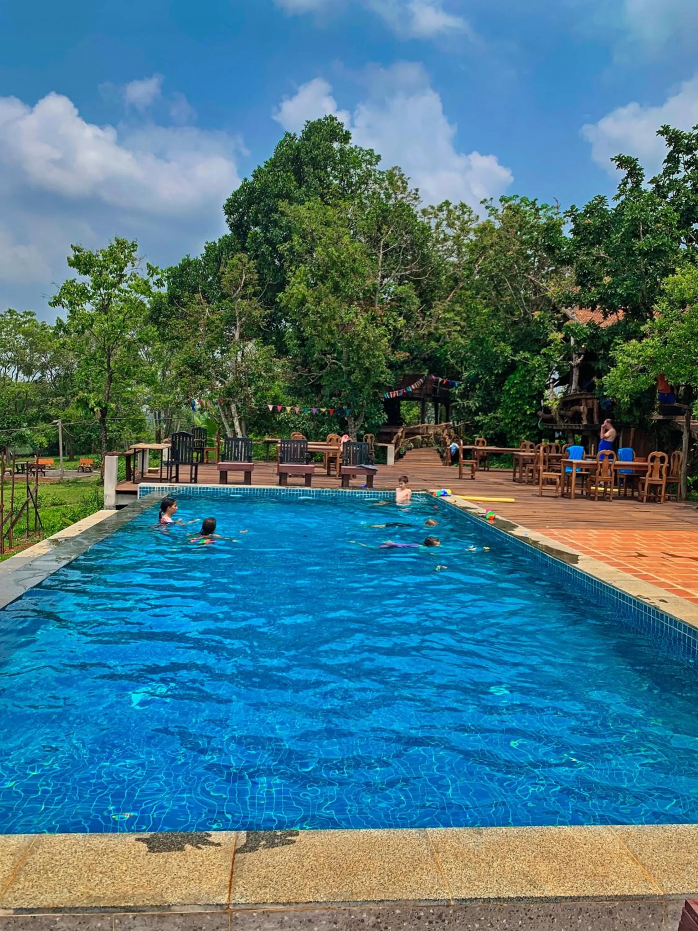 Swimming pool in Nature Lodge