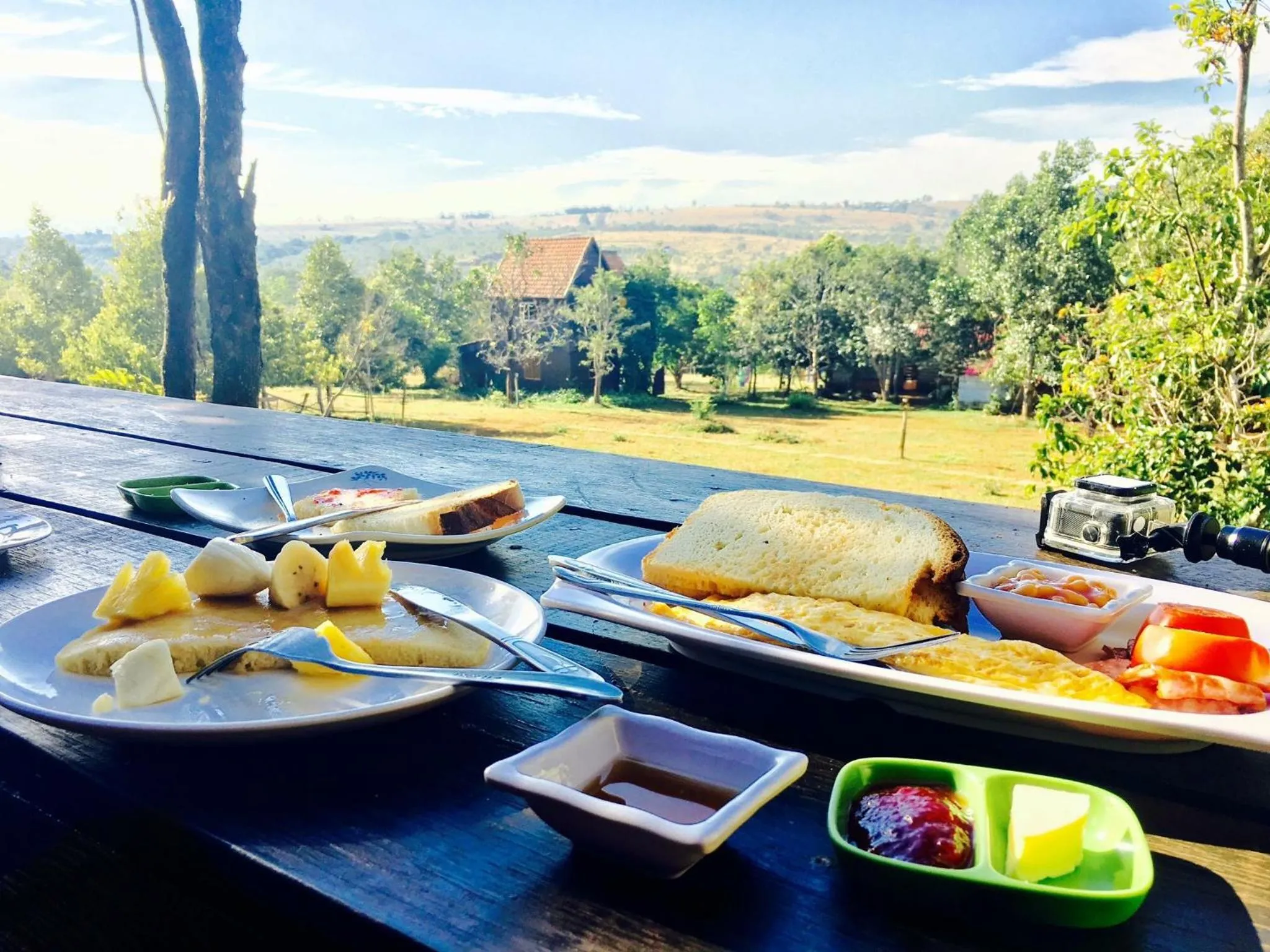 Living room in Nature Lodge