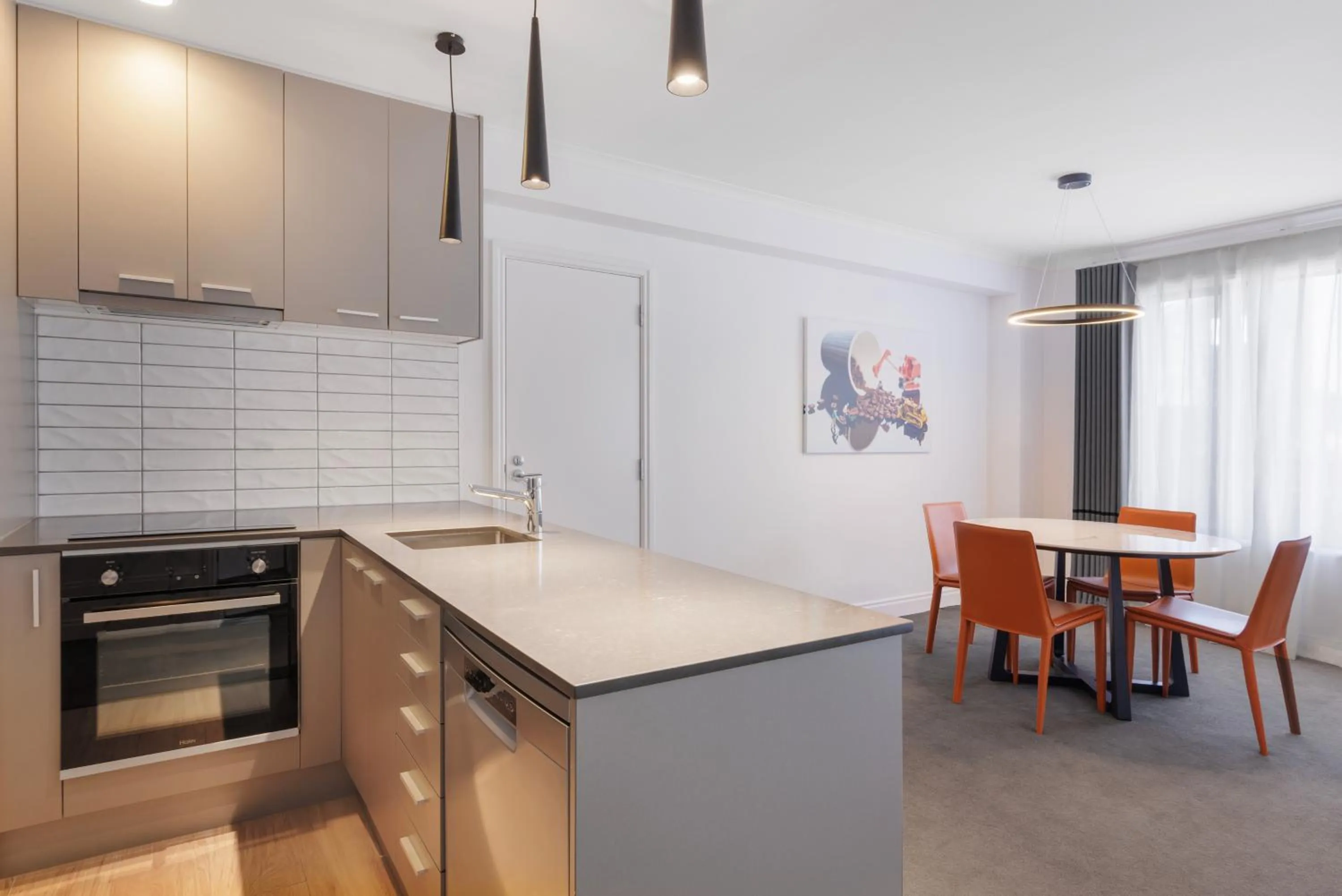 Dining area in CityLife Auckland