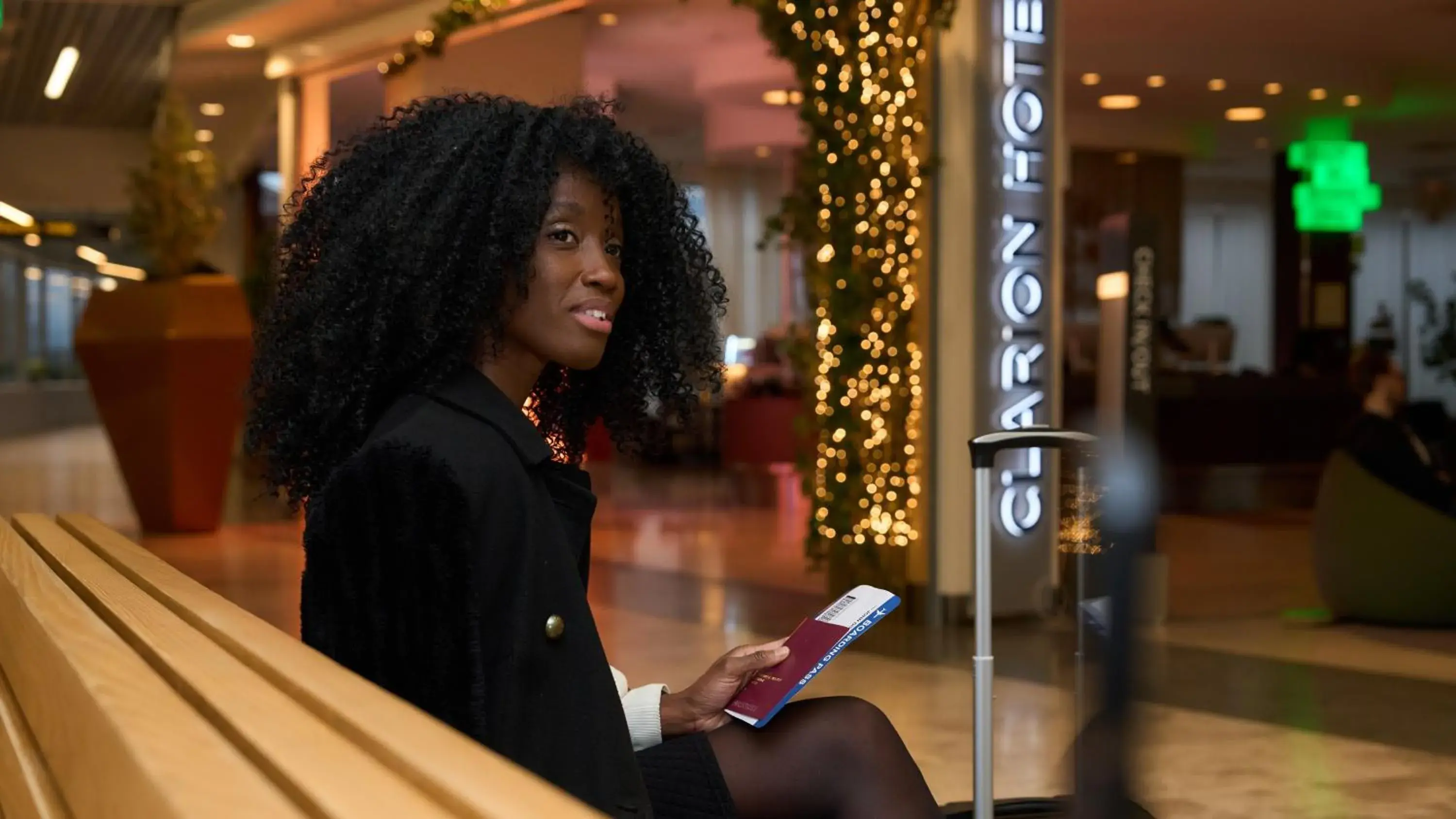 Facade/entrance in Clarion Hotel Arlanda Airport Terminal Facade/entrance in Clarion Hotel Arlanda Airport Terminal