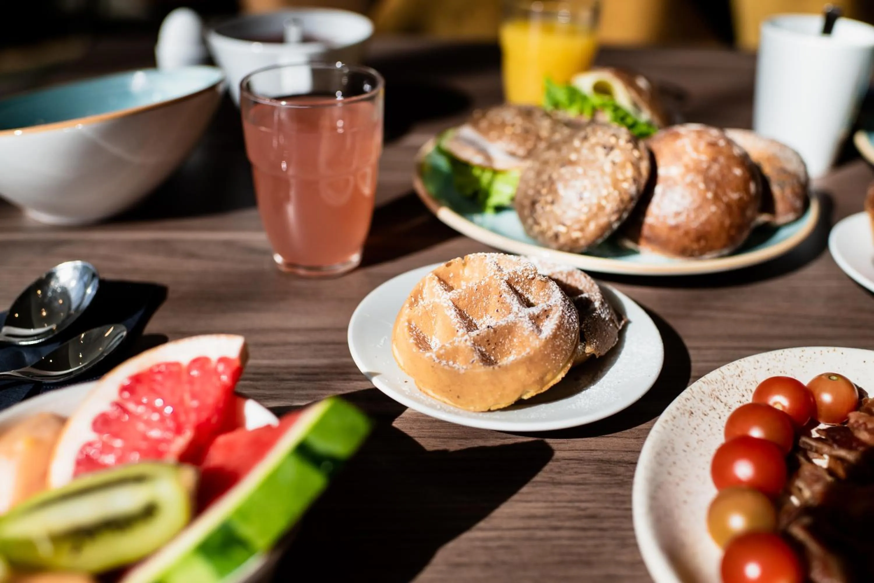 Breakfast in Clarion Hotel Arlanda Airport Terminal