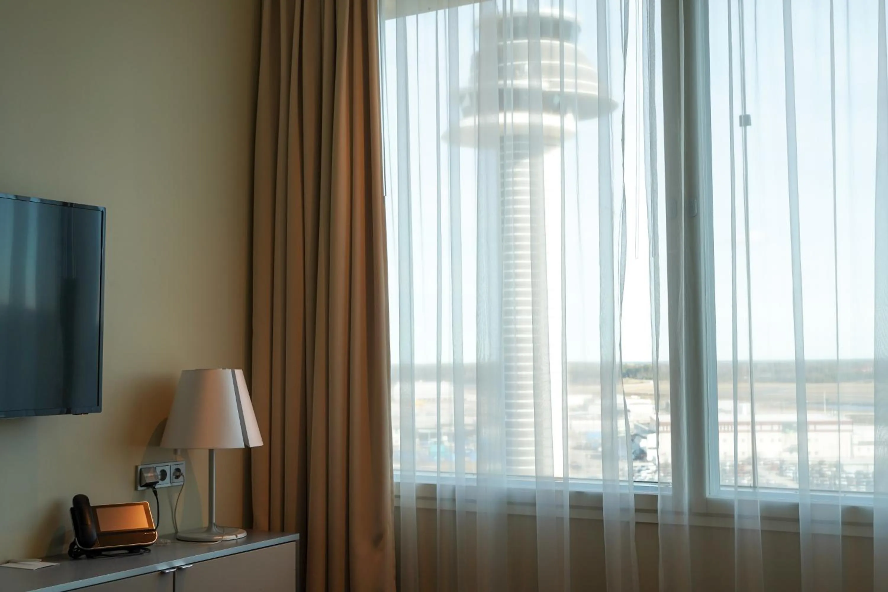 View (from property/room) in Clarion Hotel Arlanda Airport Terminal