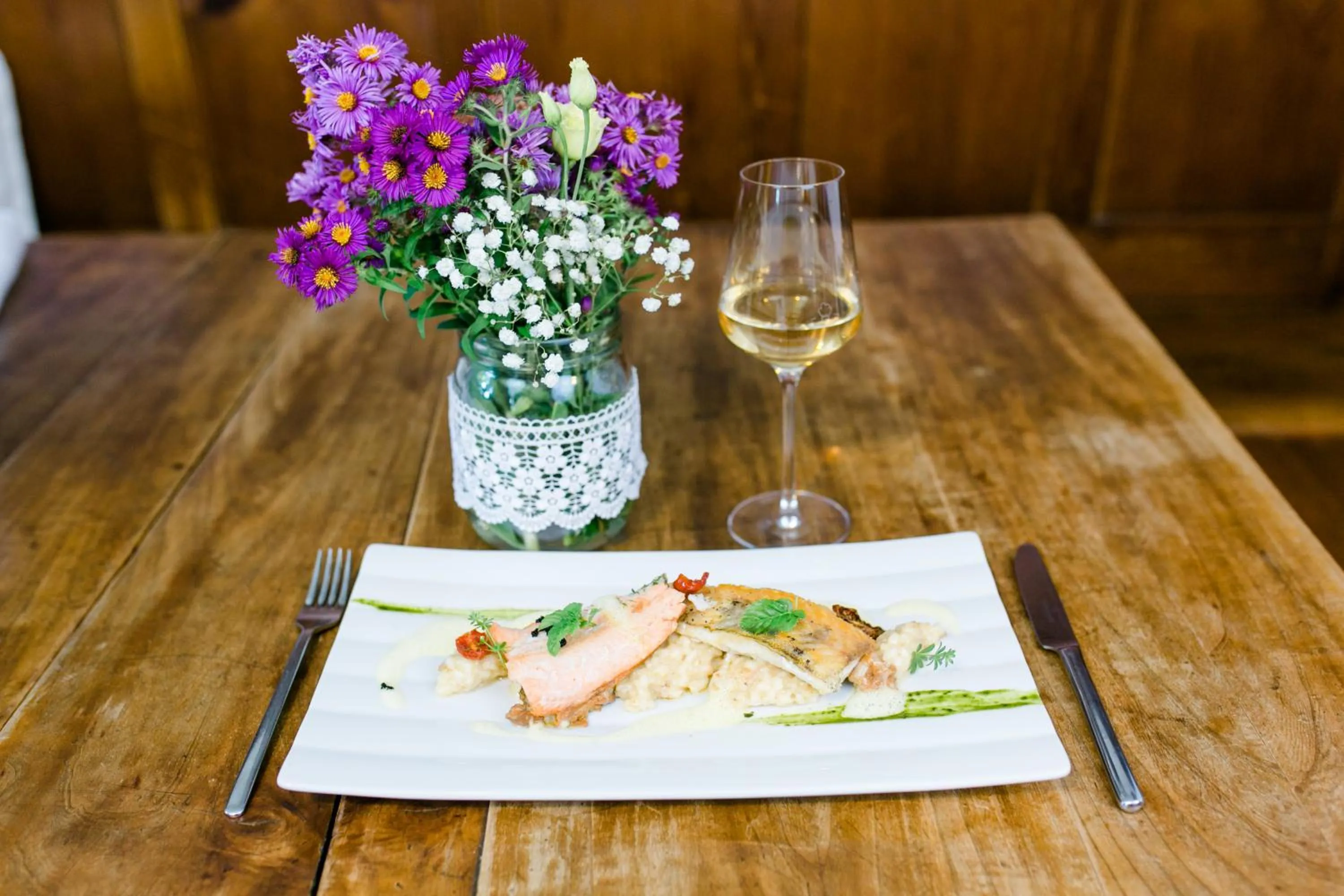 Food and drinks in Landgut Riegerbauer