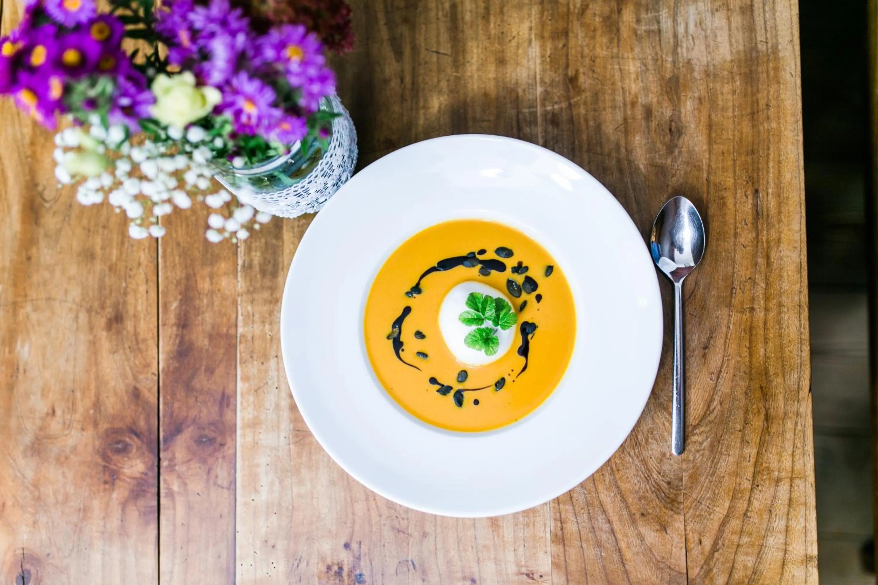 Food and drinks in Landgut Riegerbauer