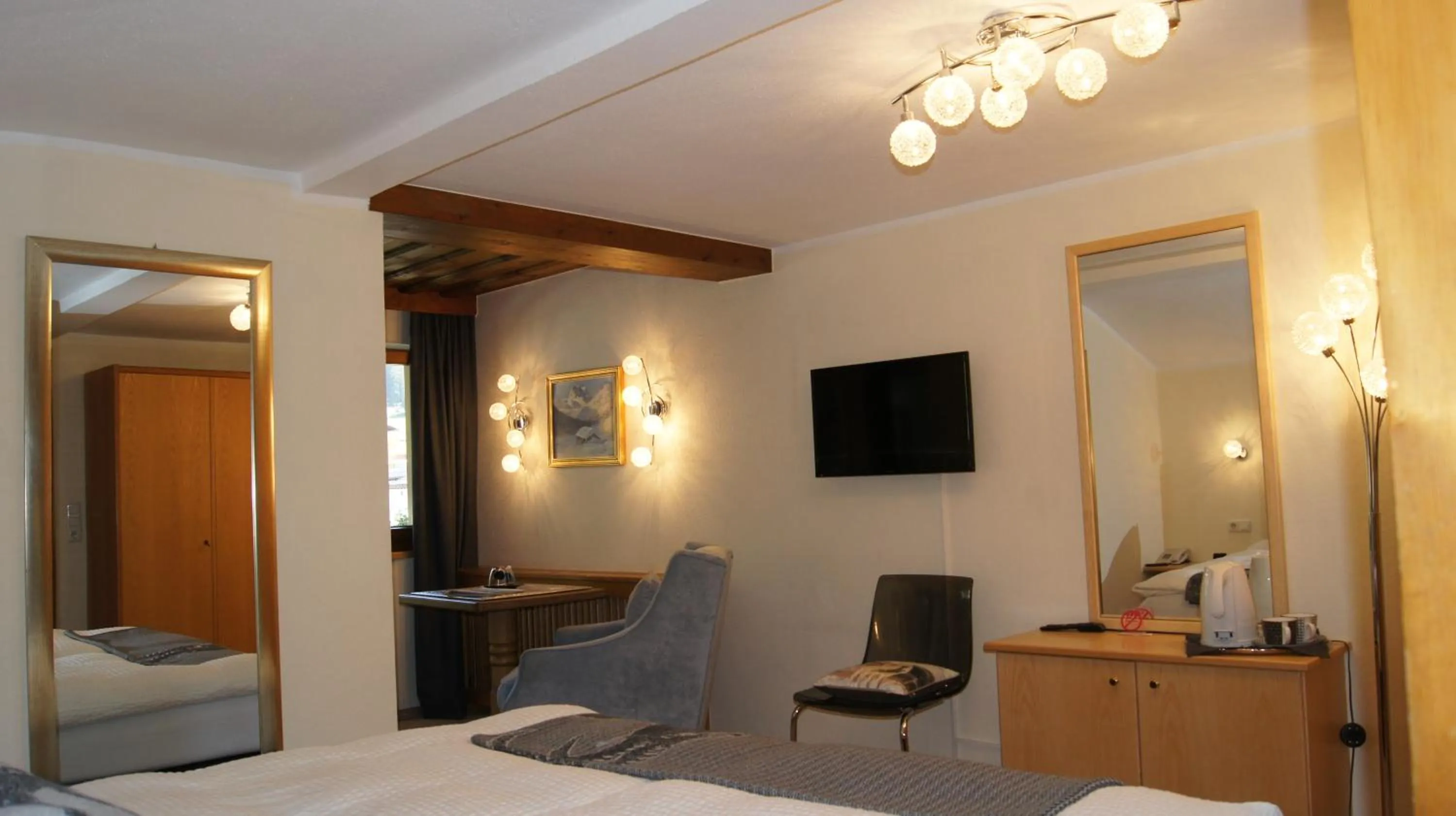 Bed in Pension Hartenfels