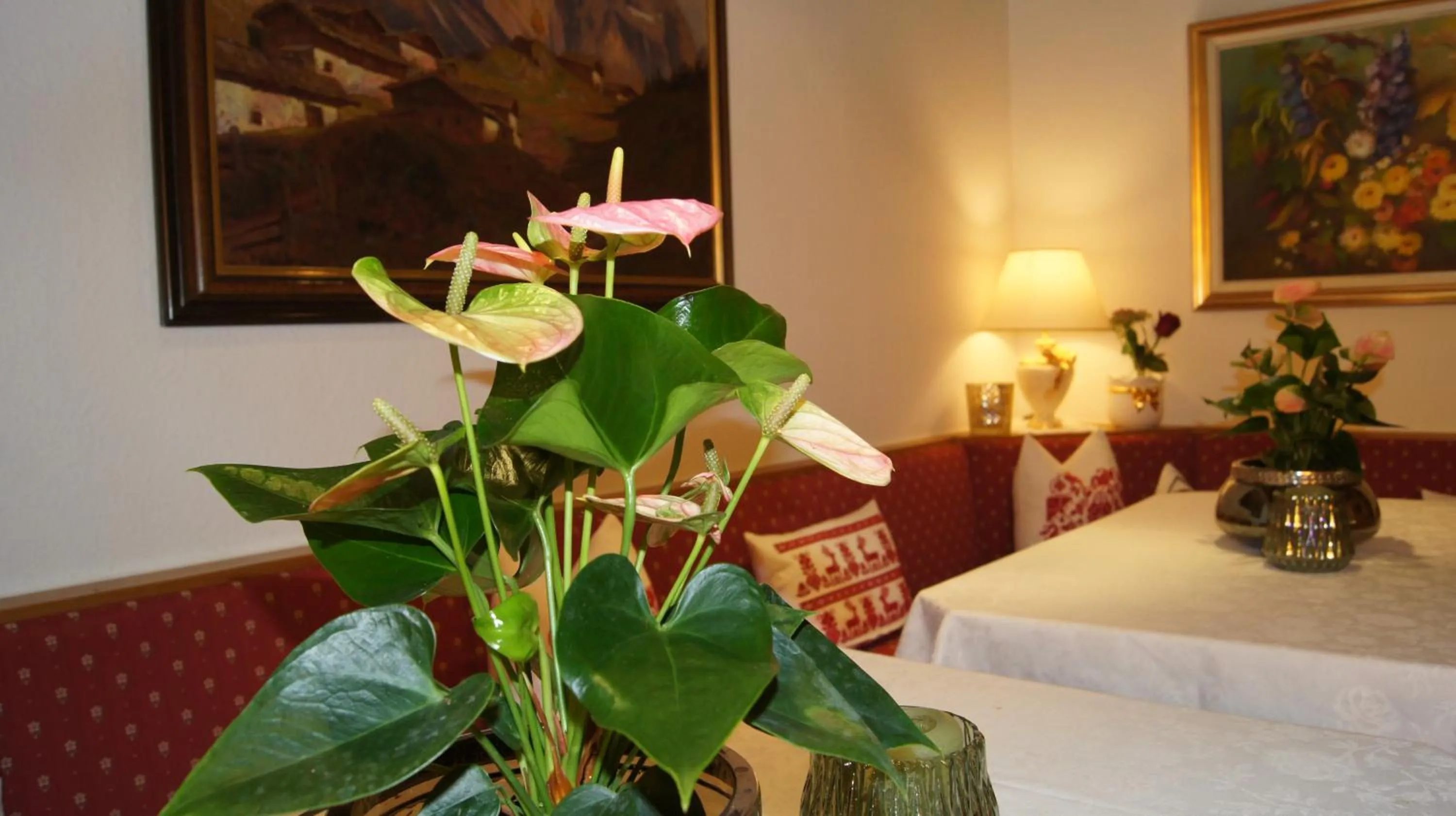 Bed in Pension Hartenfels