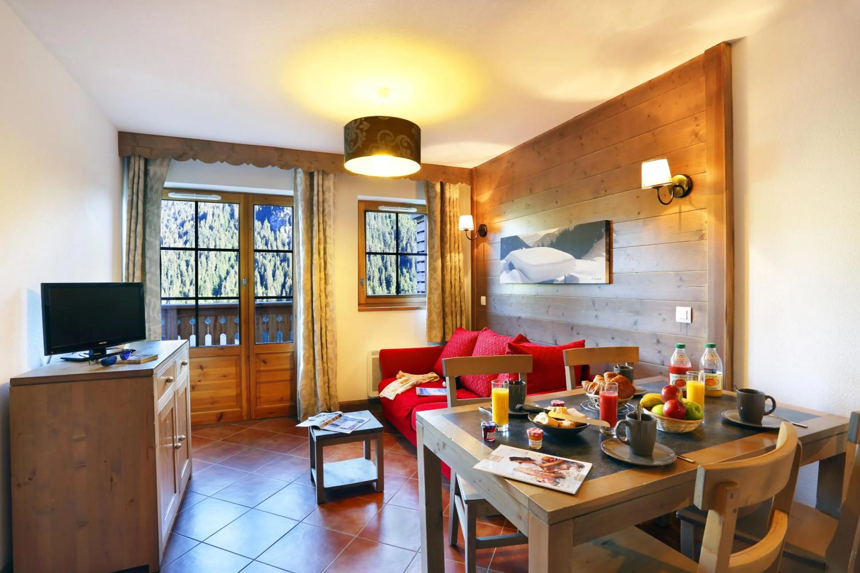 Balcony/Terrace in Résidence Néméa Le Grand Lodge