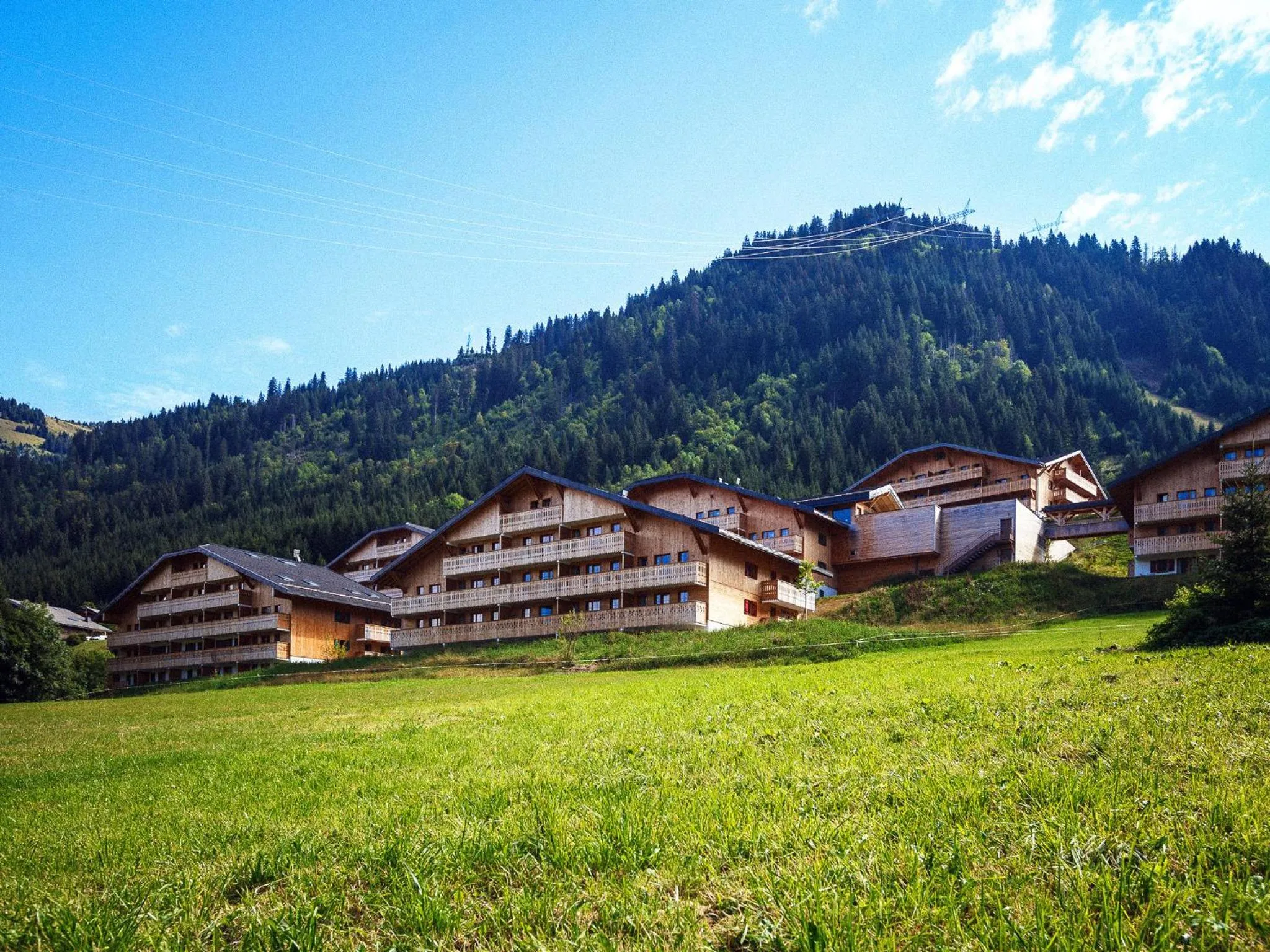 Natural landscape in Résidence Néméa Le Grand Lodge