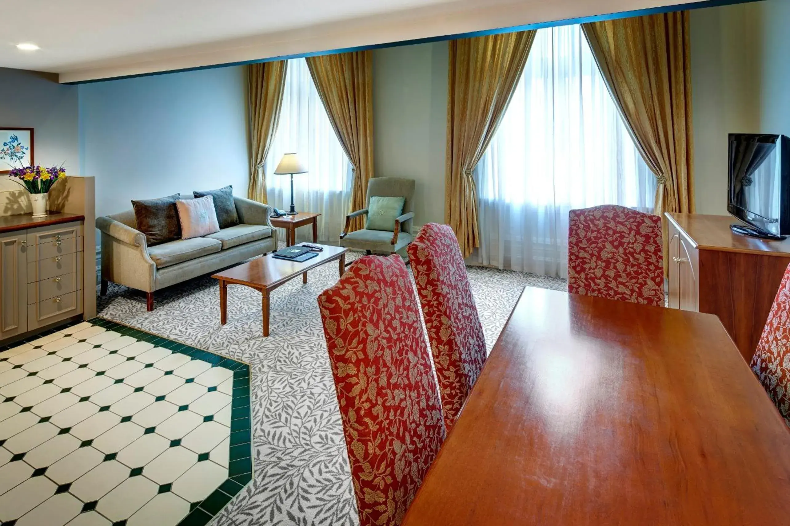 Living room in Adina Heritage Christchurch Living room in Adina Heritage Christchurch