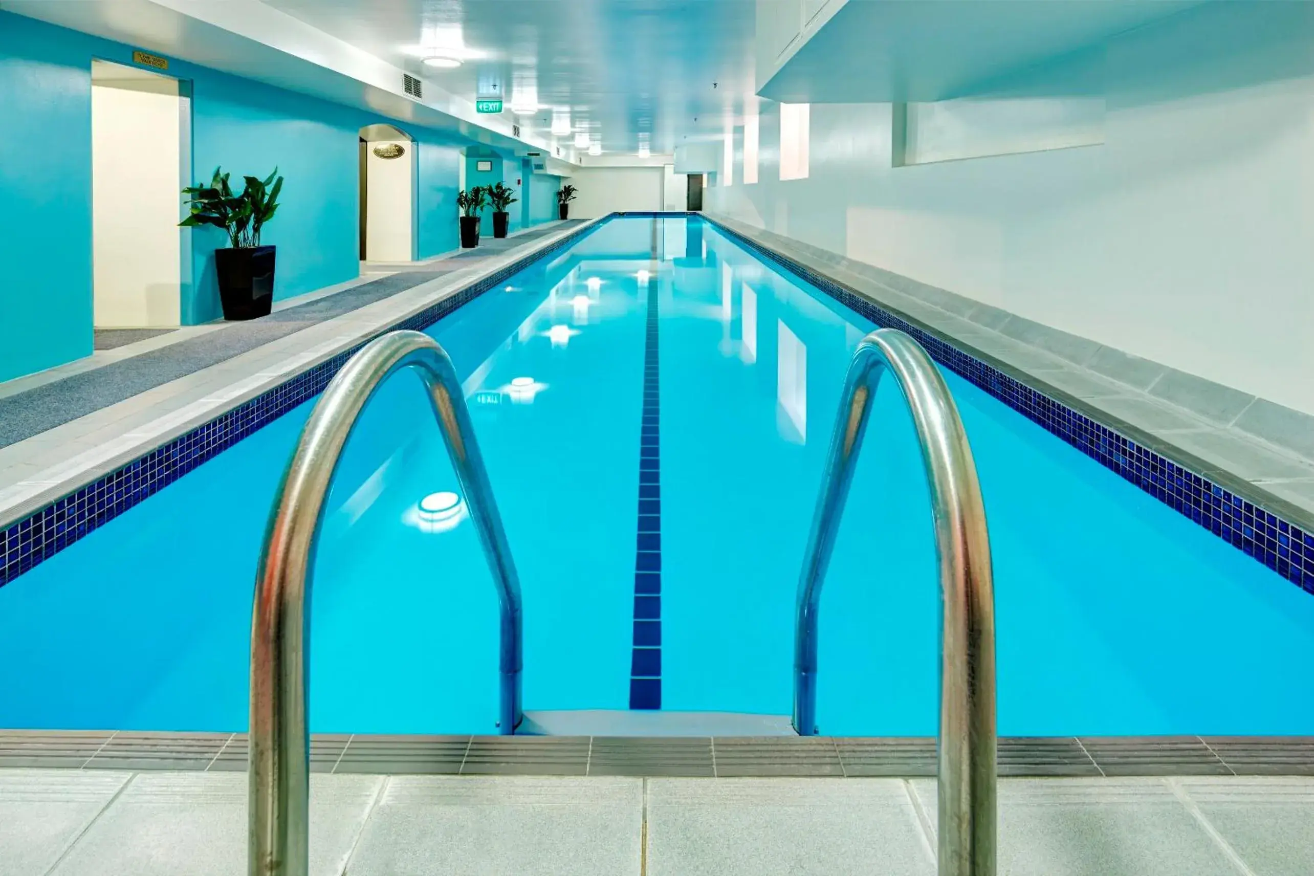 Swimming pool in Adina Heritage Christchurch Swimming pool in Adina Heritage Christchurch