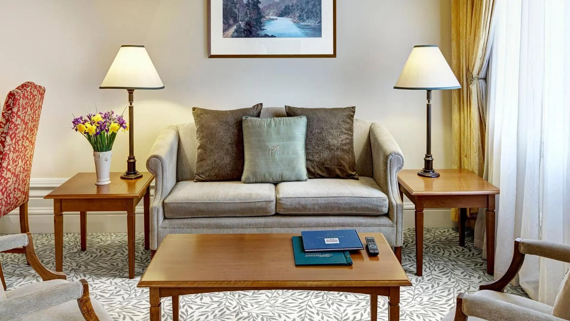 Seating area in Adina Heritage Christchurch