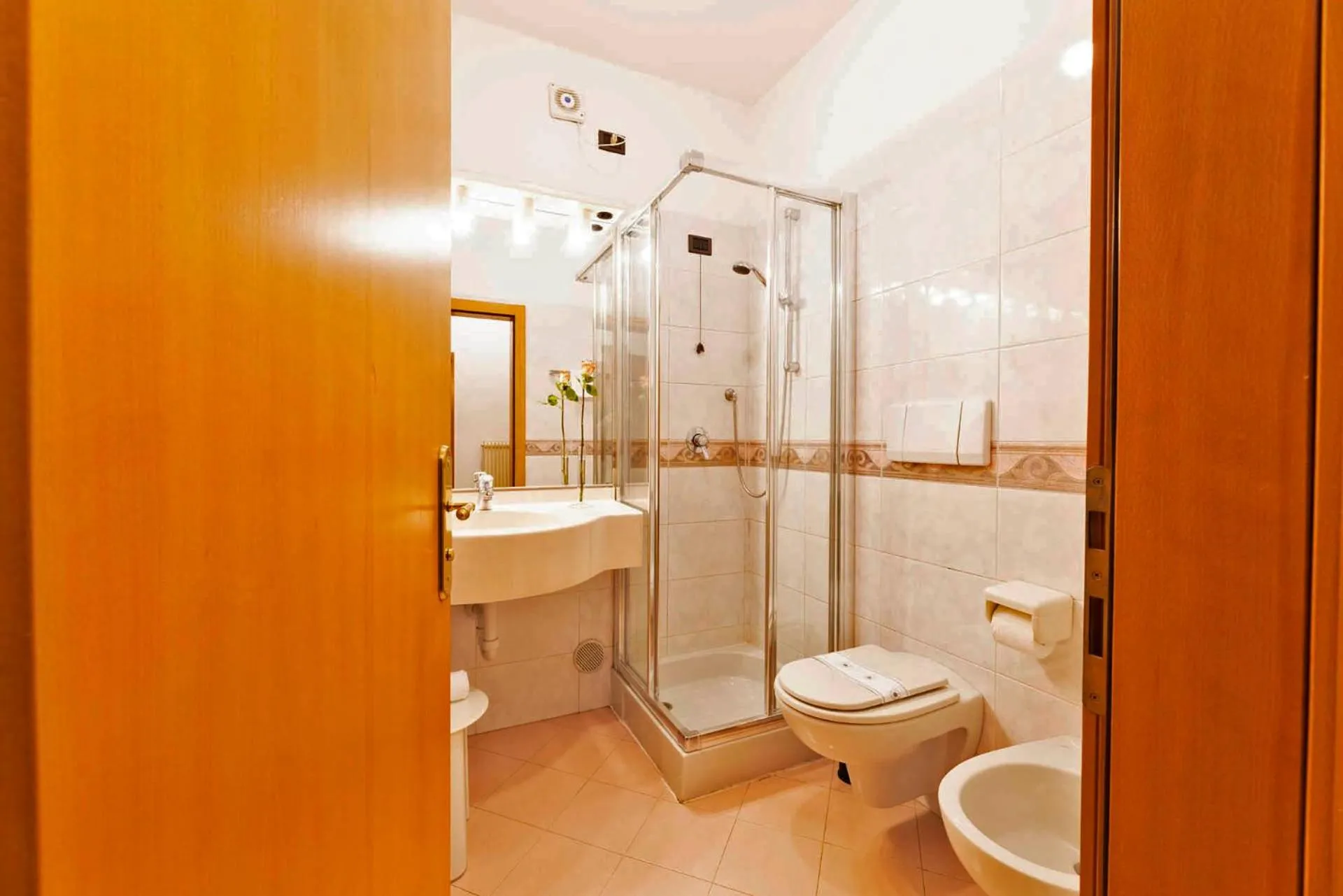 Shower in Olympic Palace