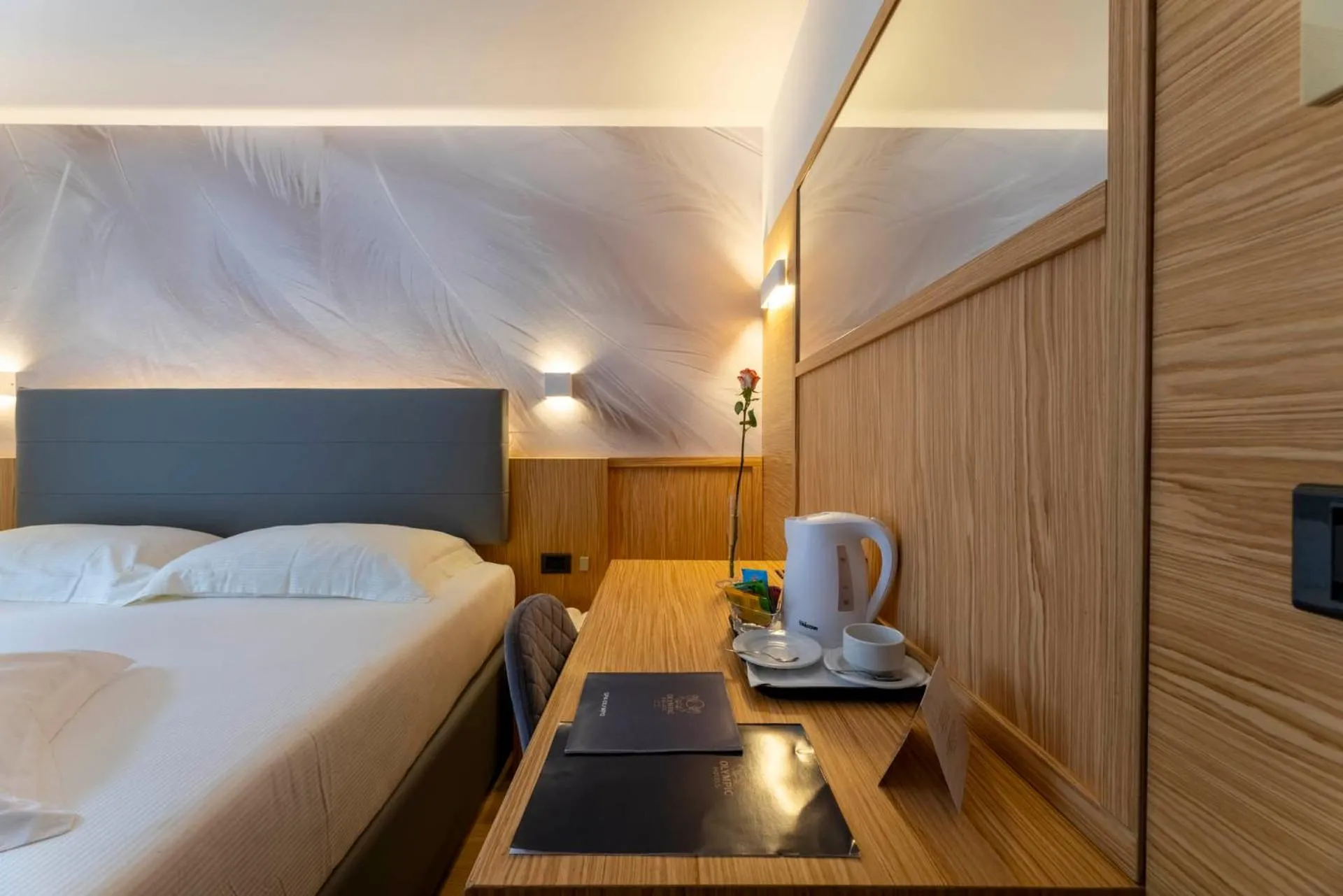 Bedroom, Bed in Olympic Palace