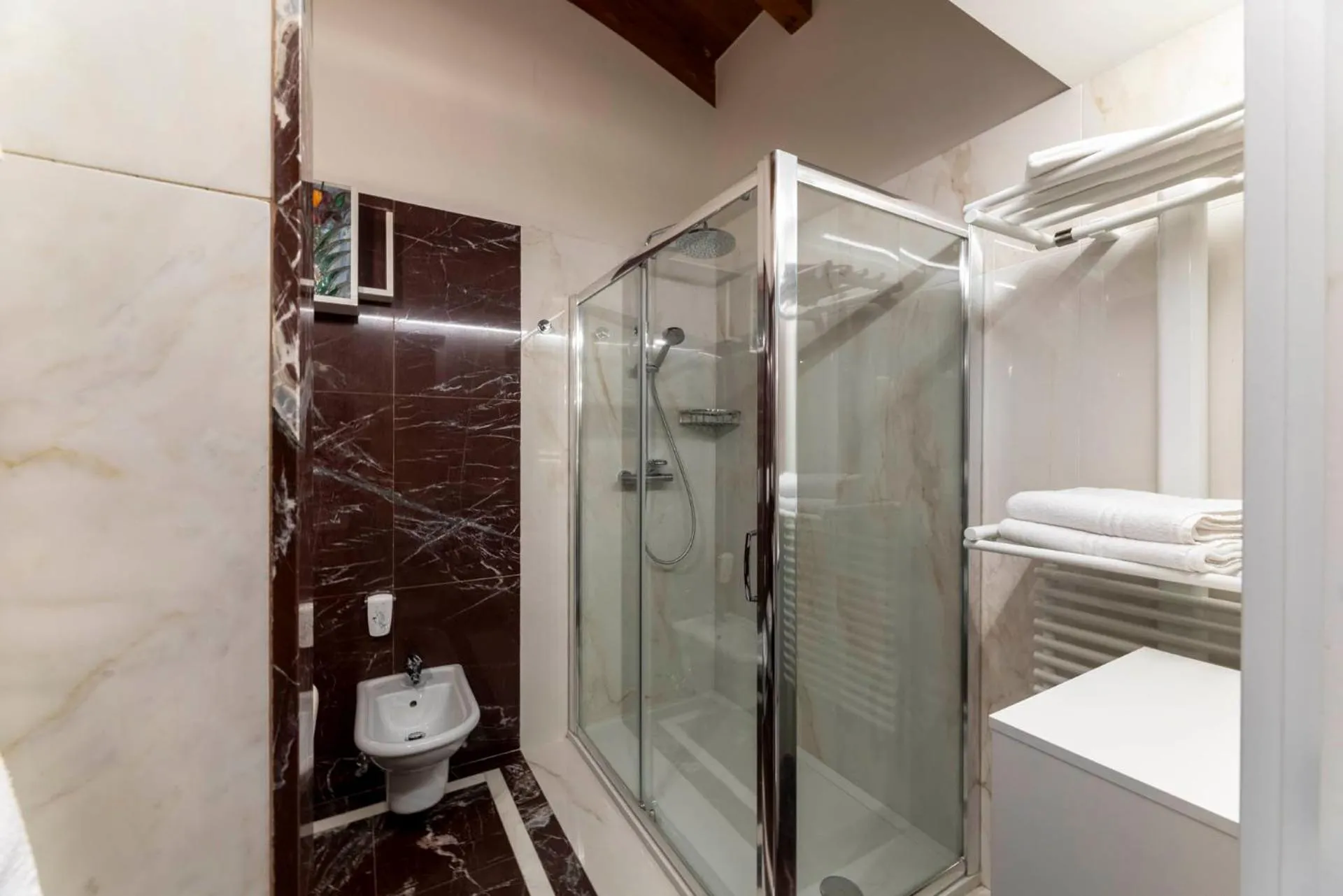 Shower in Olympic Palace