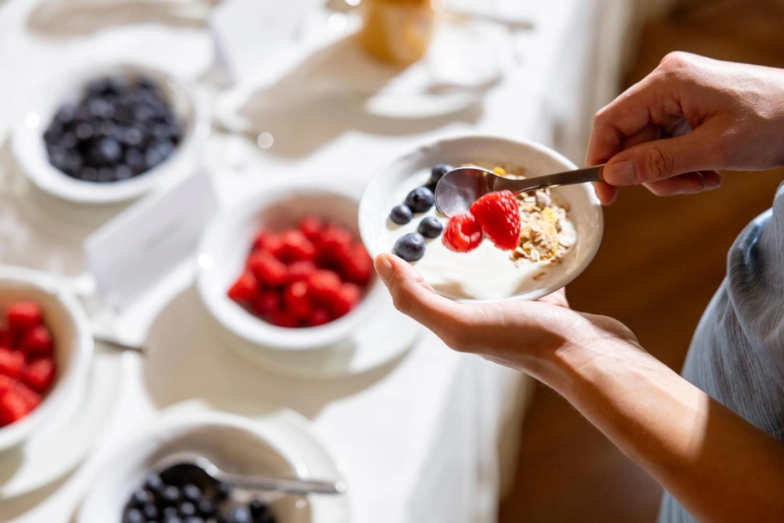 Breakfast in Olympic Palace