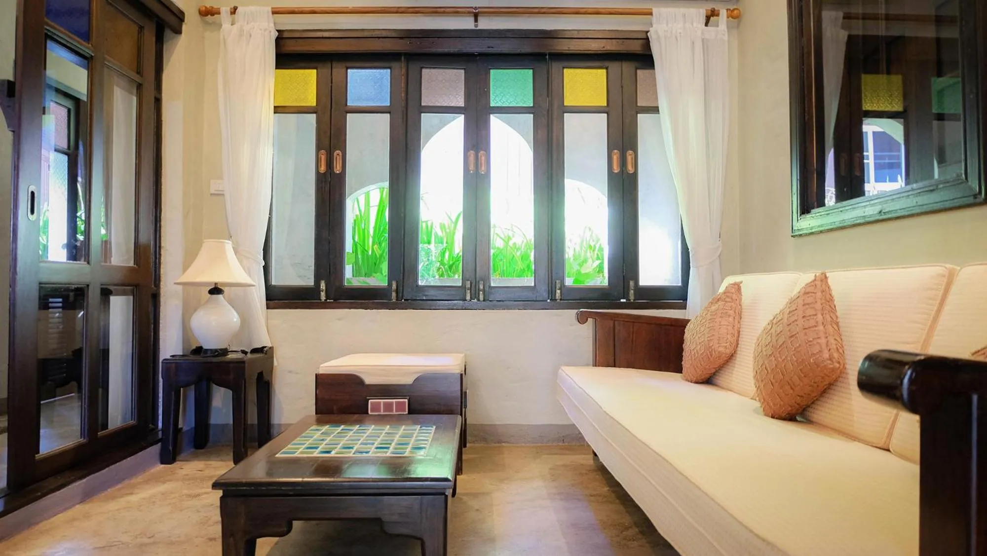 Living room in Pai River Corner